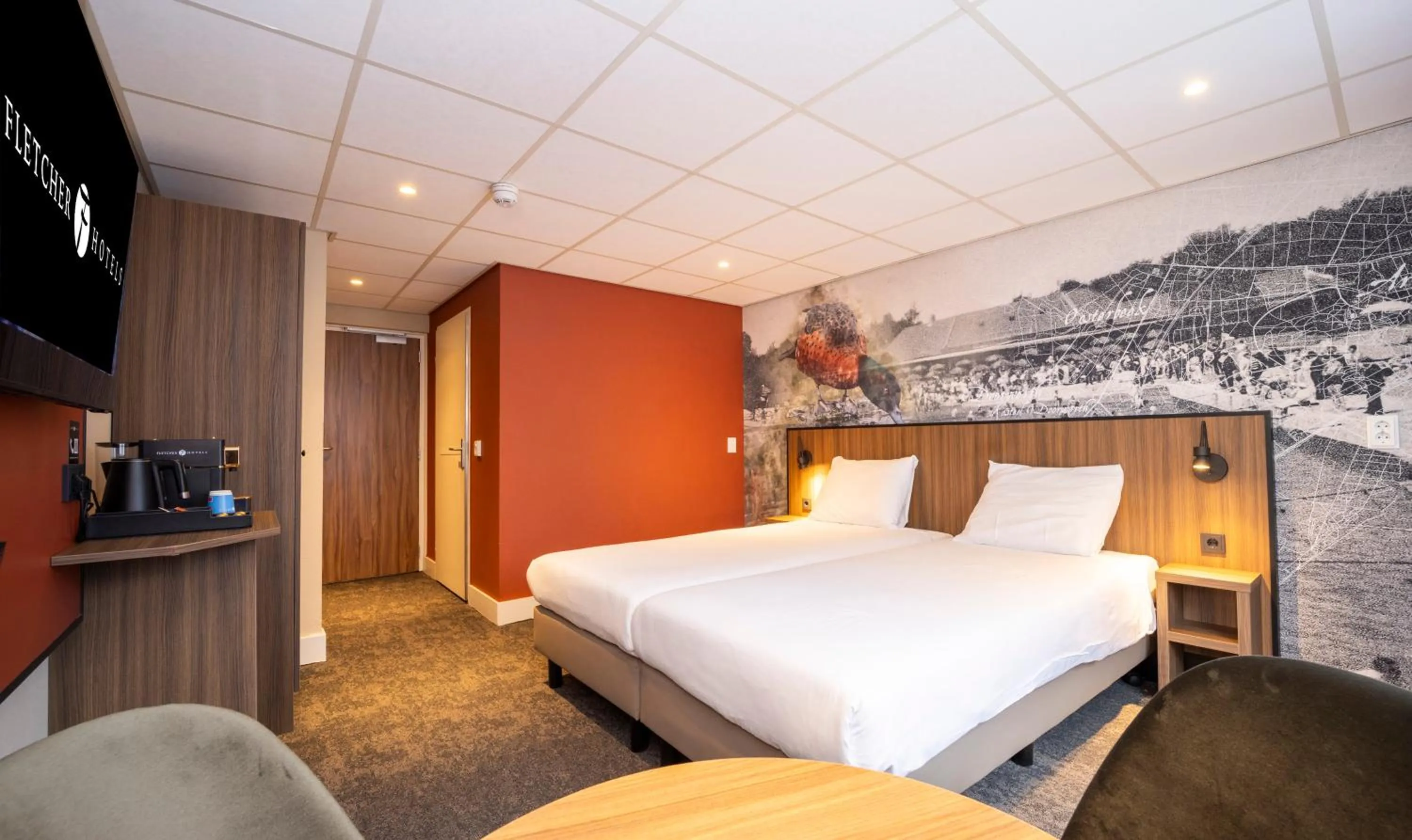 Bed in Fletcher Hotel Restaurant Doorwerth - Arnhem