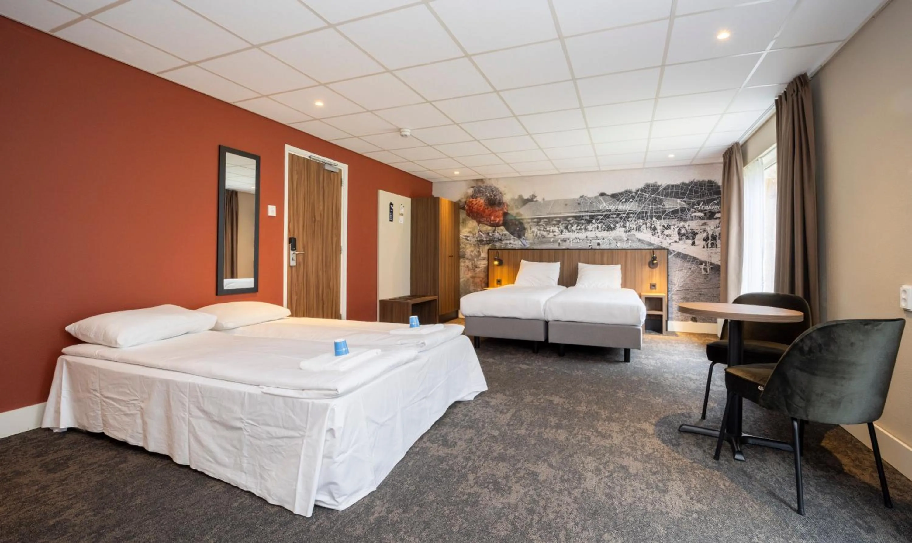 Photo of the whole room, Bed in Fletcher Hotel Restaurant Doorwerth - Arnhem