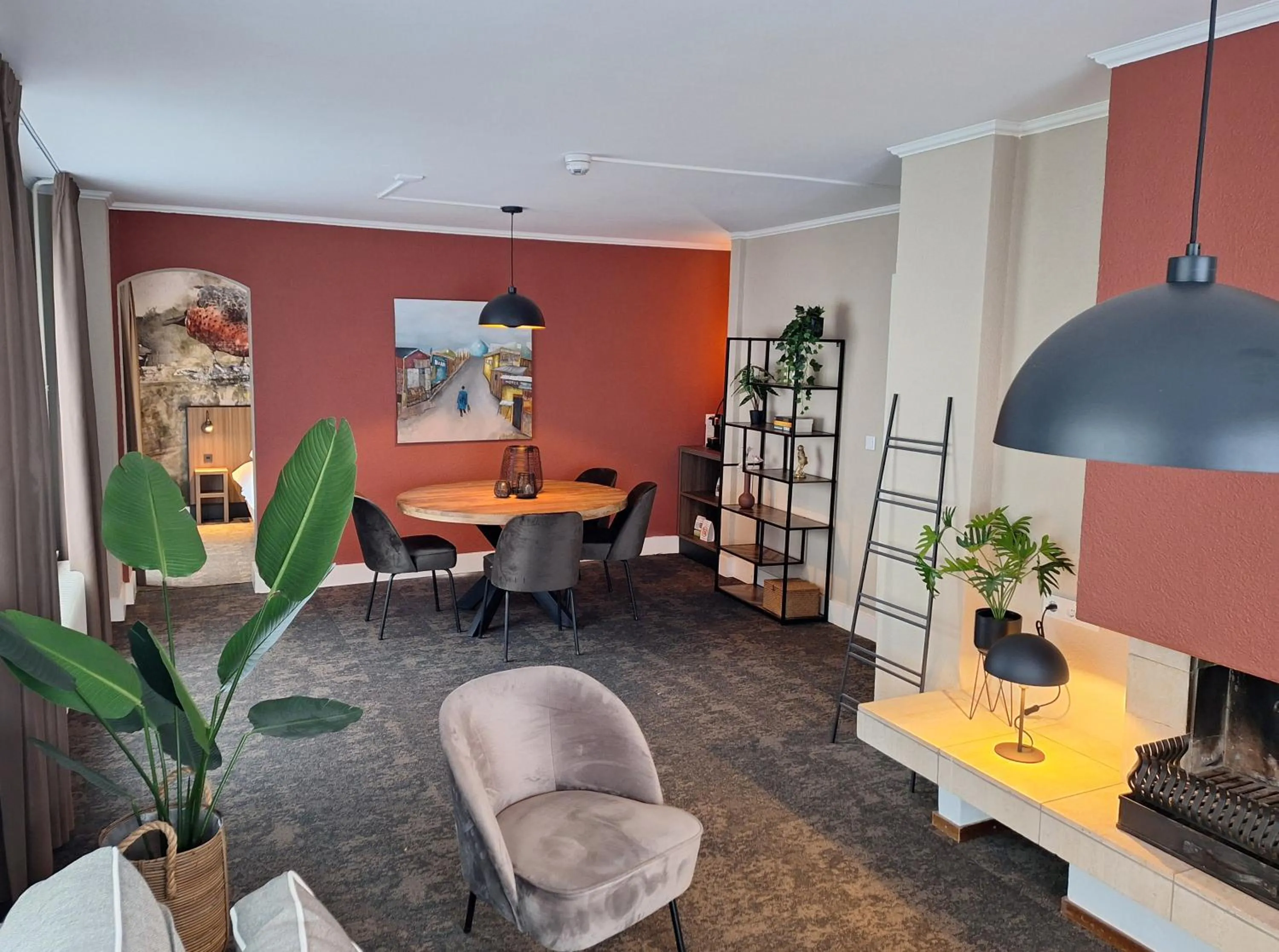 Living room in Fletcher Hotel Restaurant Doorwerth - Arnhem