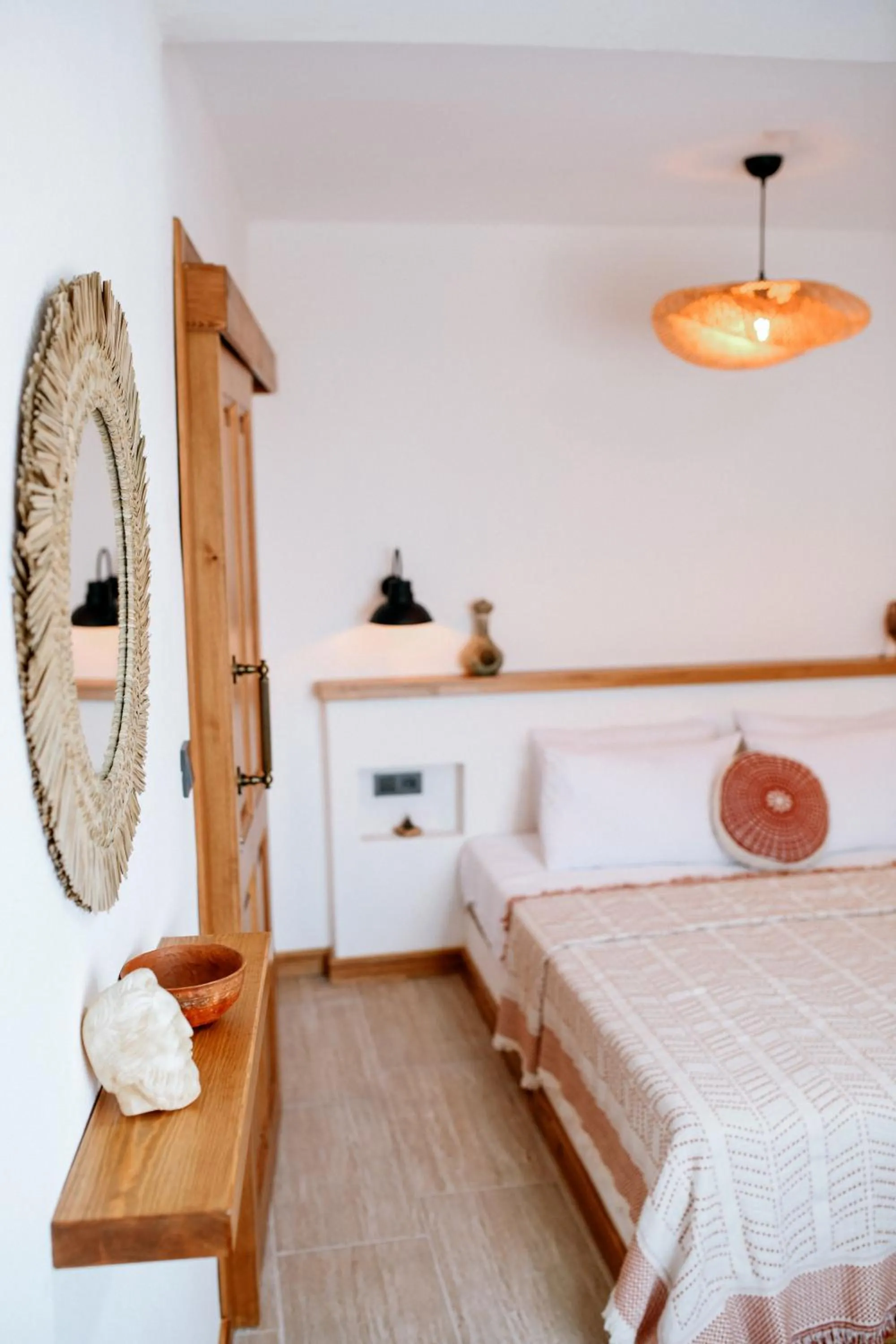 Bed in Kallinos Boutique Hotel