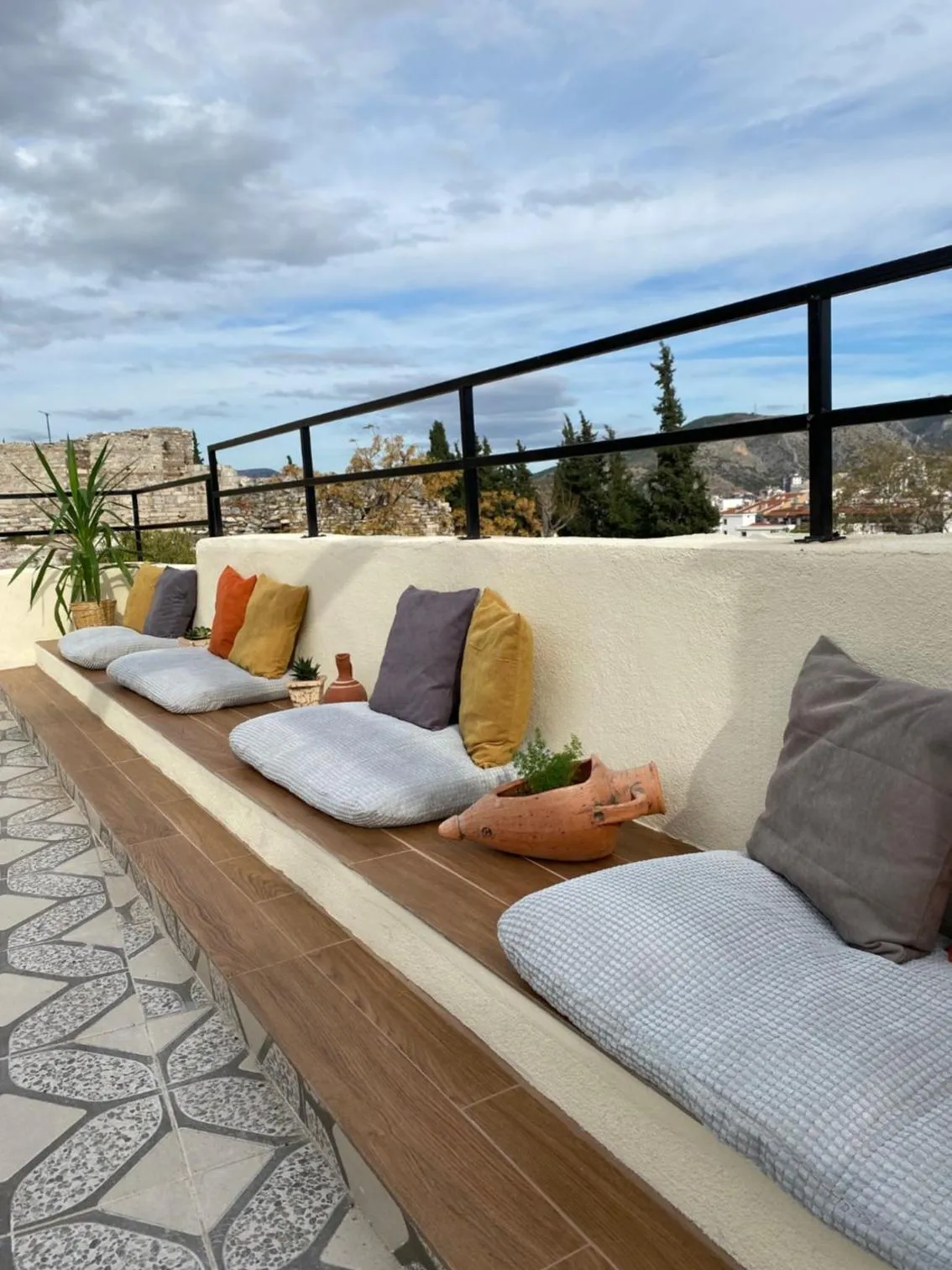 Patio in Kallinos Boutique Hotel