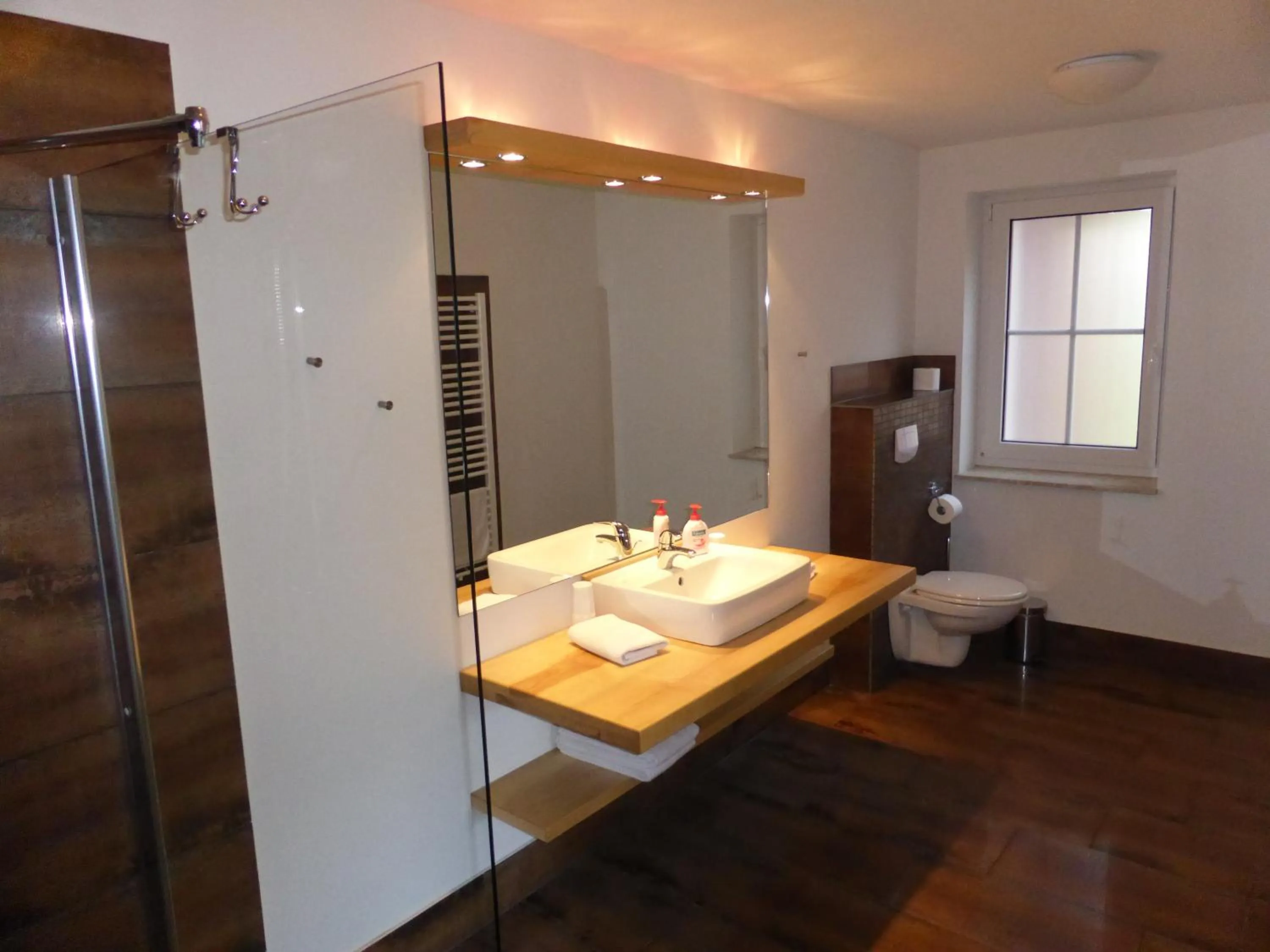 Bathroom in Ferienhof Spreewaldromantik