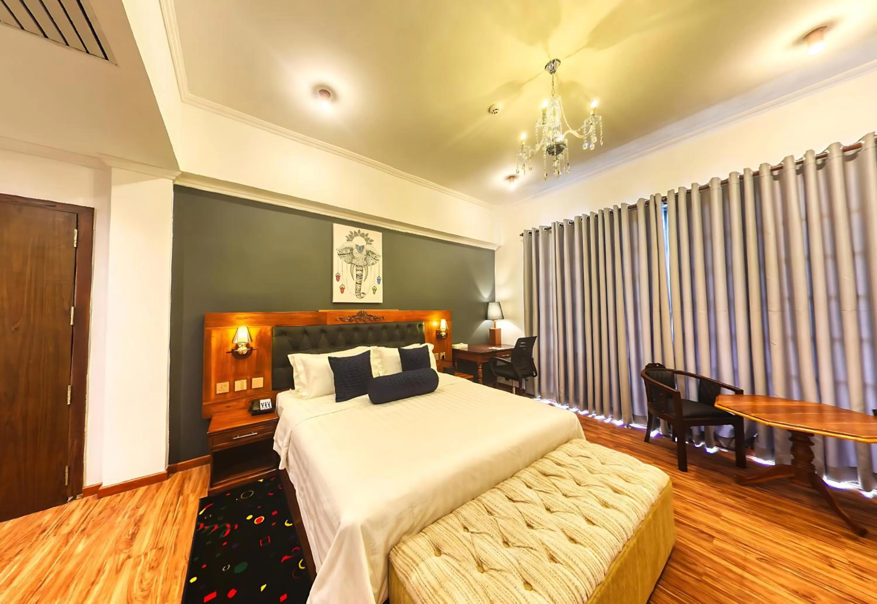 Bed in Covanro Sigiriya - Where Heritage Meets Luxury