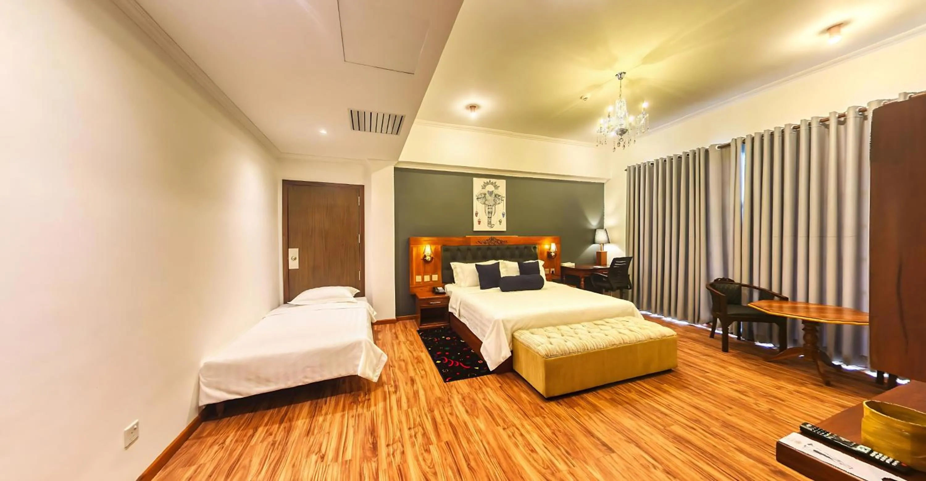 Bed in Covanro Sigiriya - Where Heritage Meets Luxury