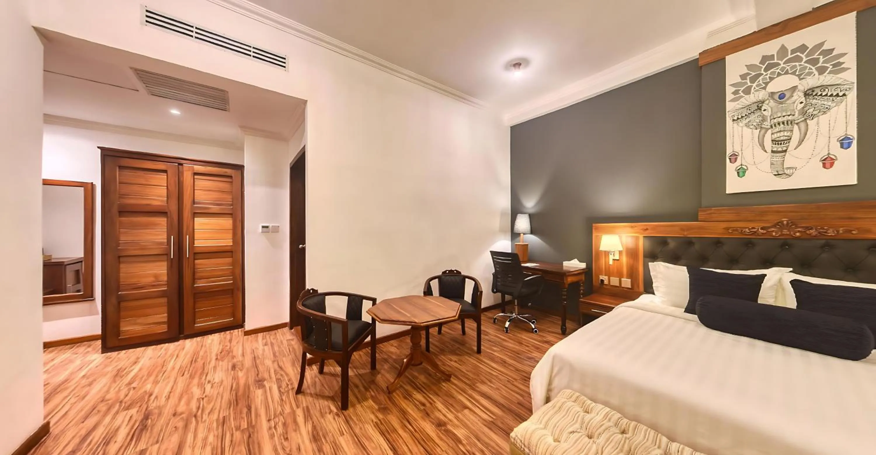 Bed in Covanro Sigiriya - Where Heritage Meets Luxury