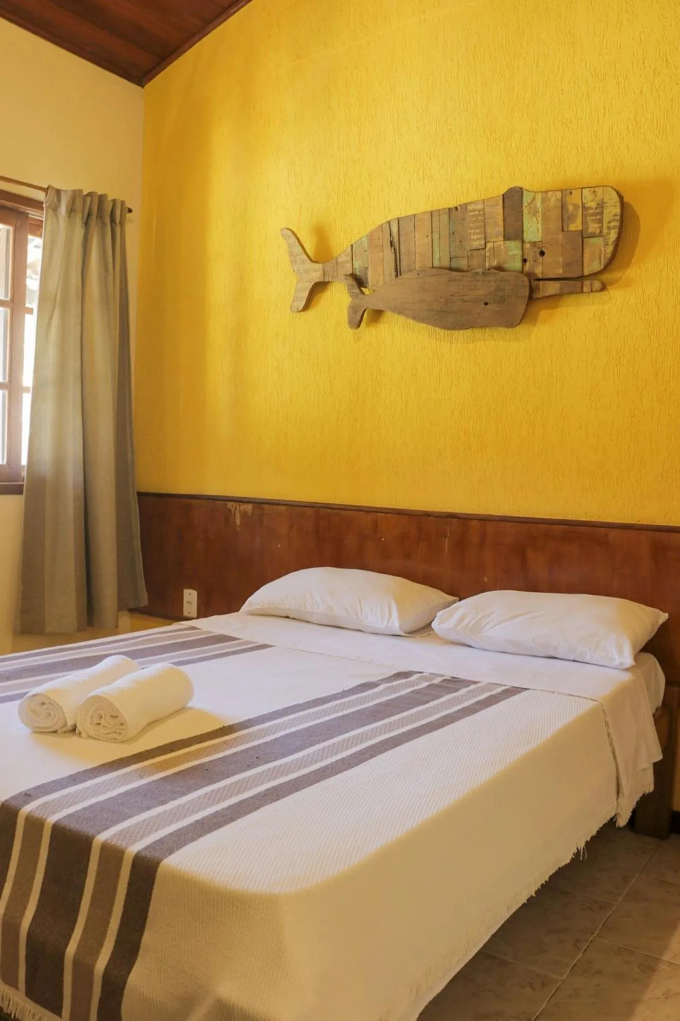 Bed in POUSADA ELOHIM DE BUZIOS