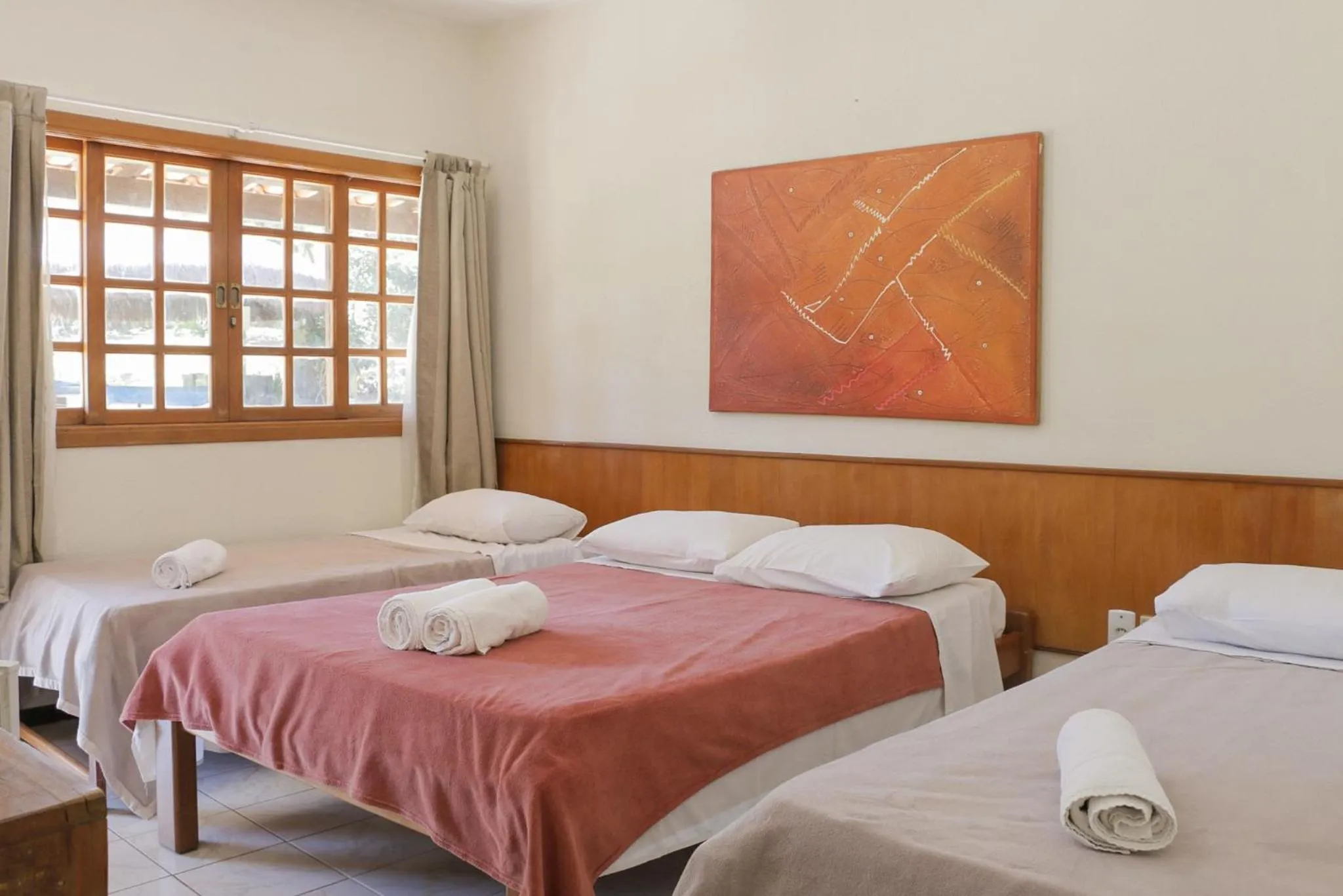 Bed in POUSADA ELOHIM DE BUZIOS