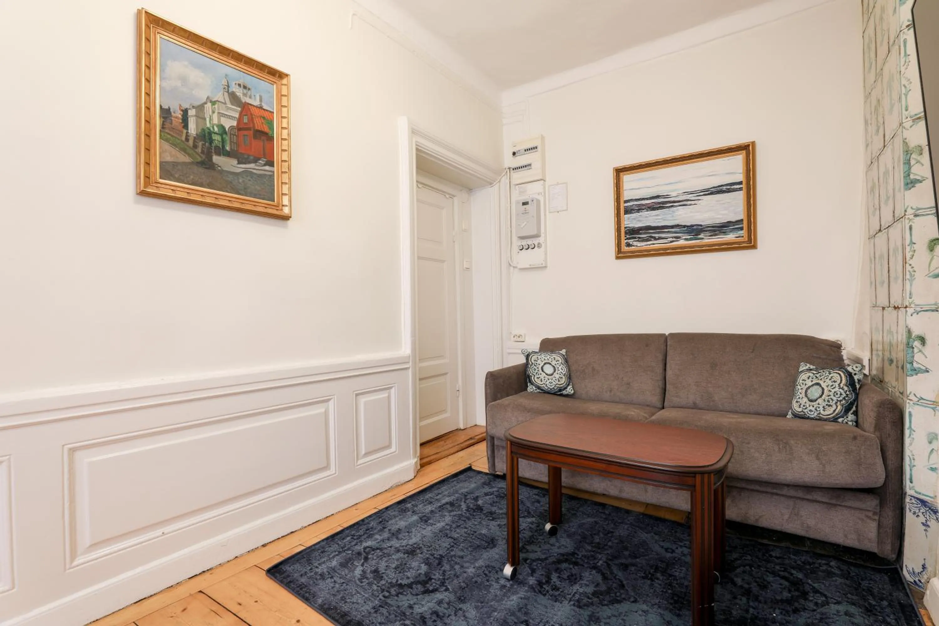 Seating area in ApartDirect Gamla Stan II