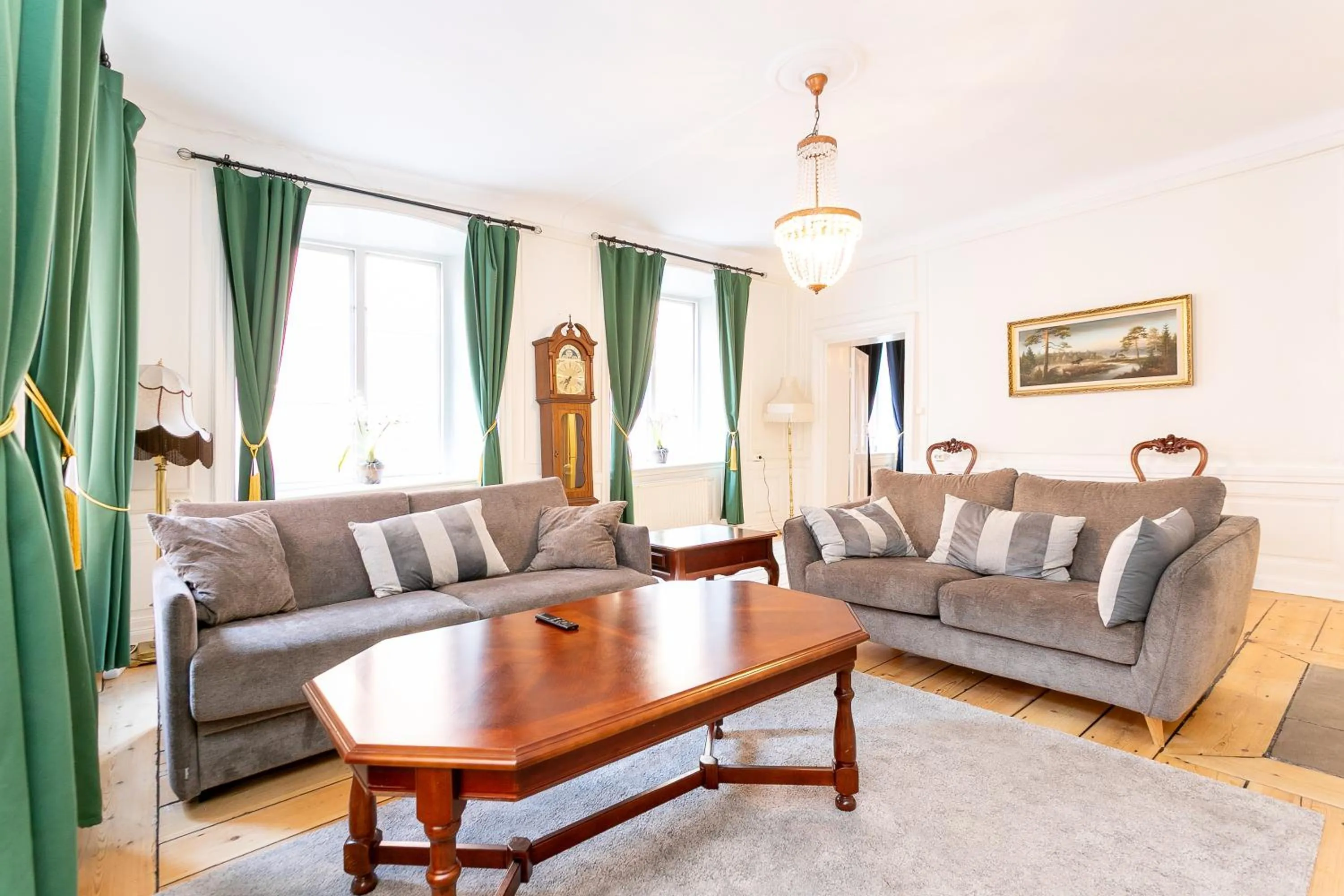 Living room in ApartDirect Gamla Stan II