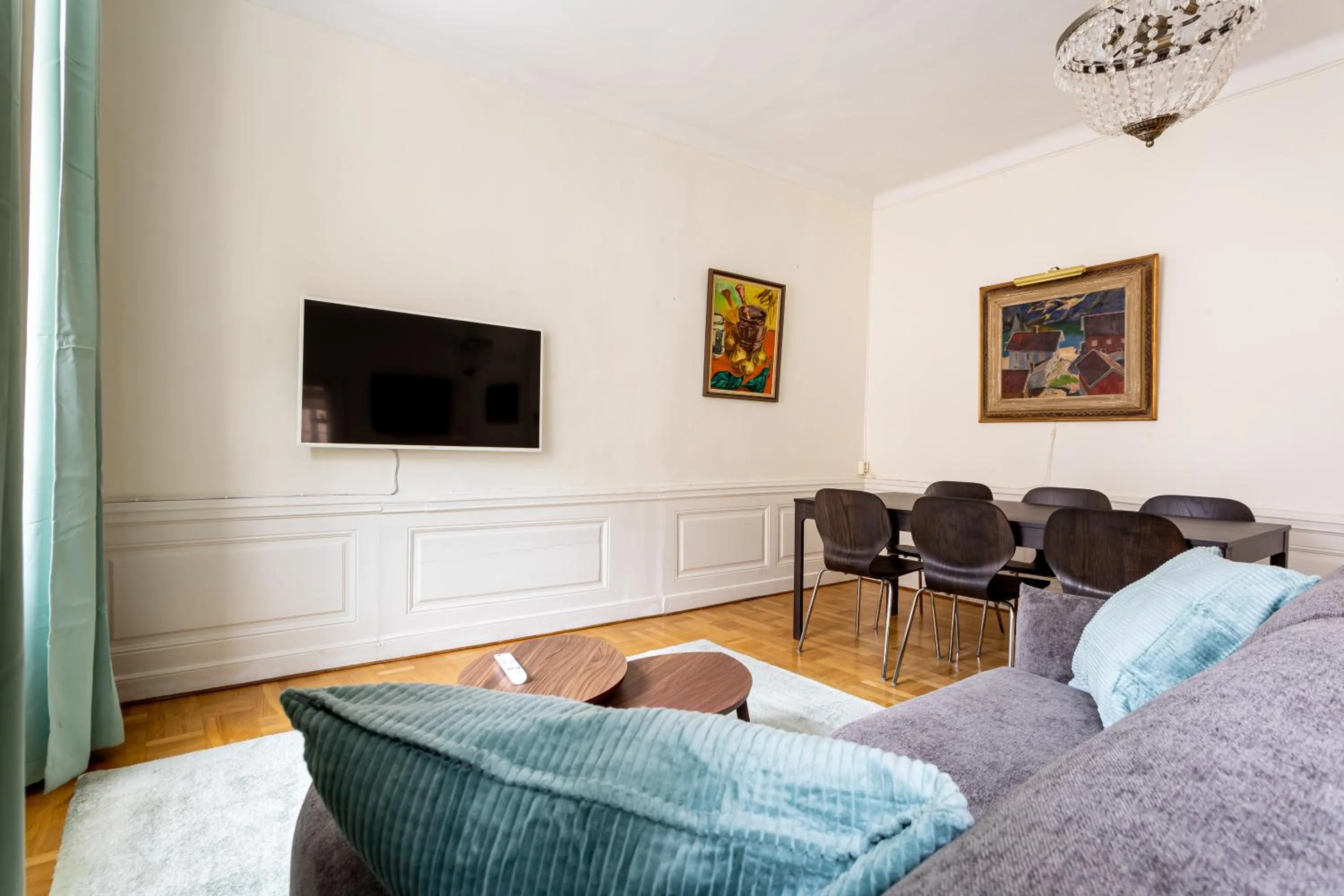 Living room in ApartDirect Gamla Stan II