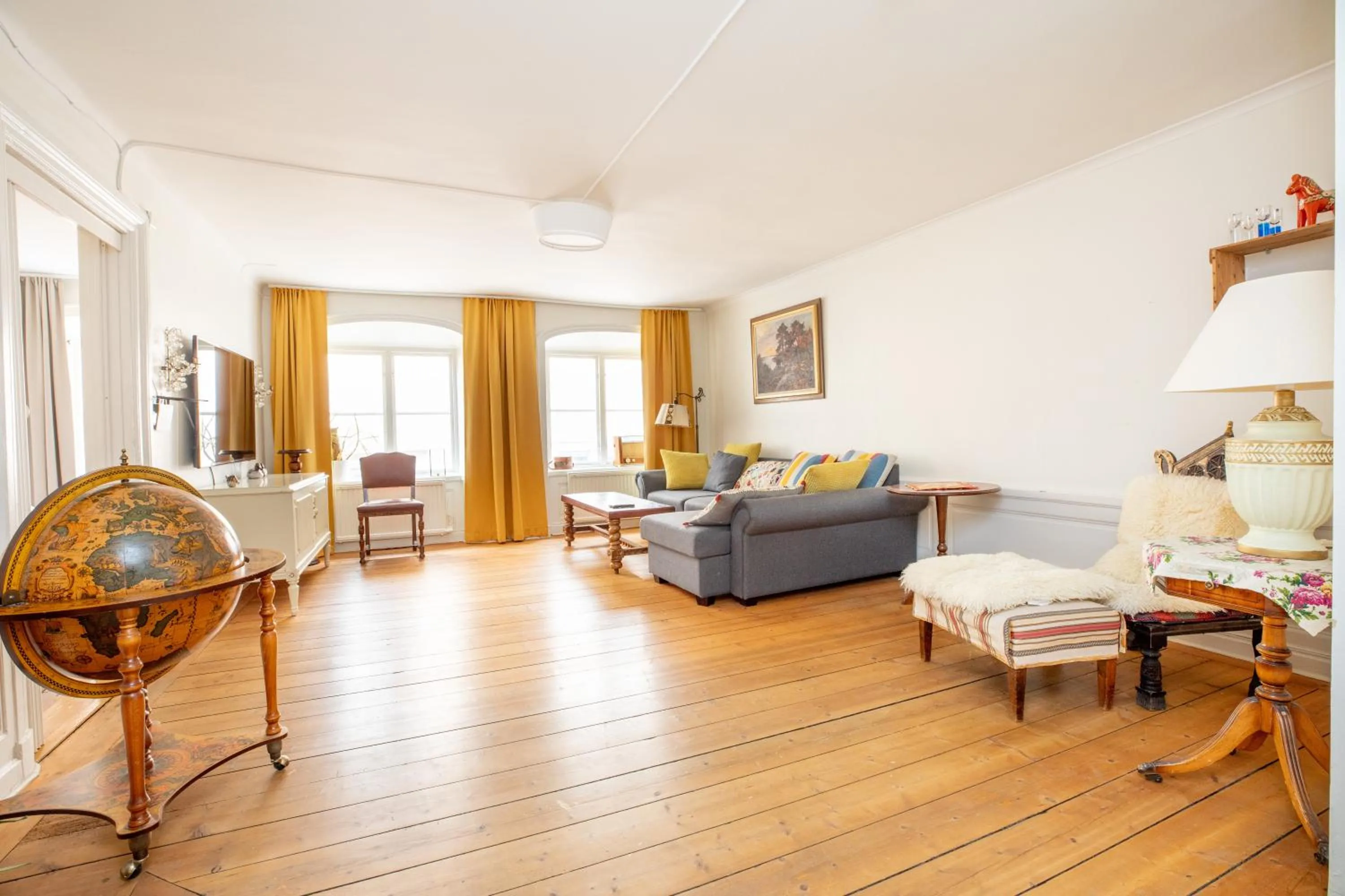 Living room in ApartDirect Gamla Stan II