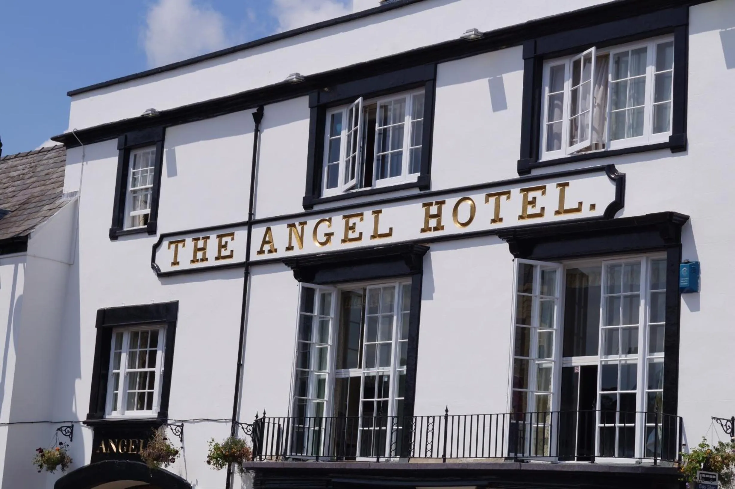 Facade/entrance in The Angel Hotel
