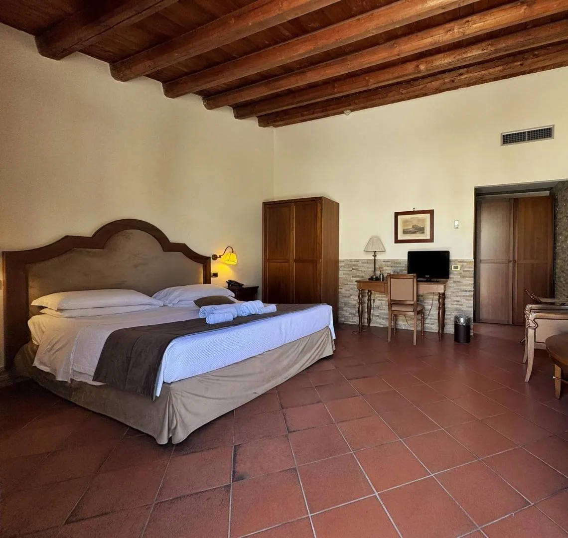 Bed in Villa Lampedusa