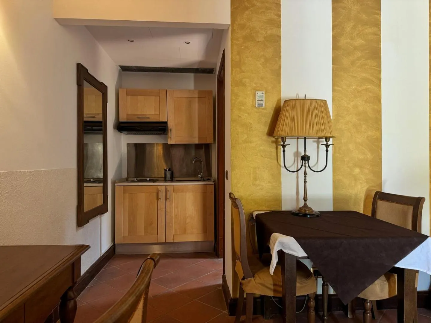 Dining area in Villa Lampedusa