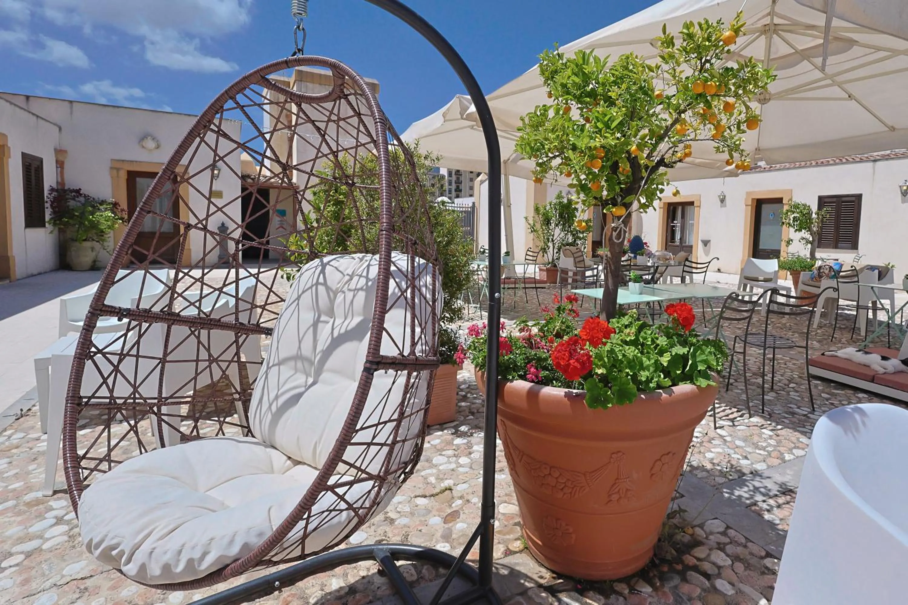 Patio in Villa Lampedusa