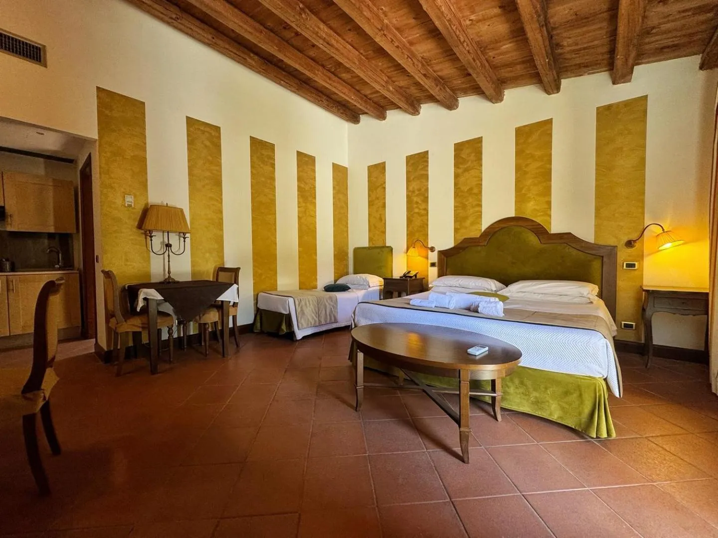 Bed in Villa Lampedusa