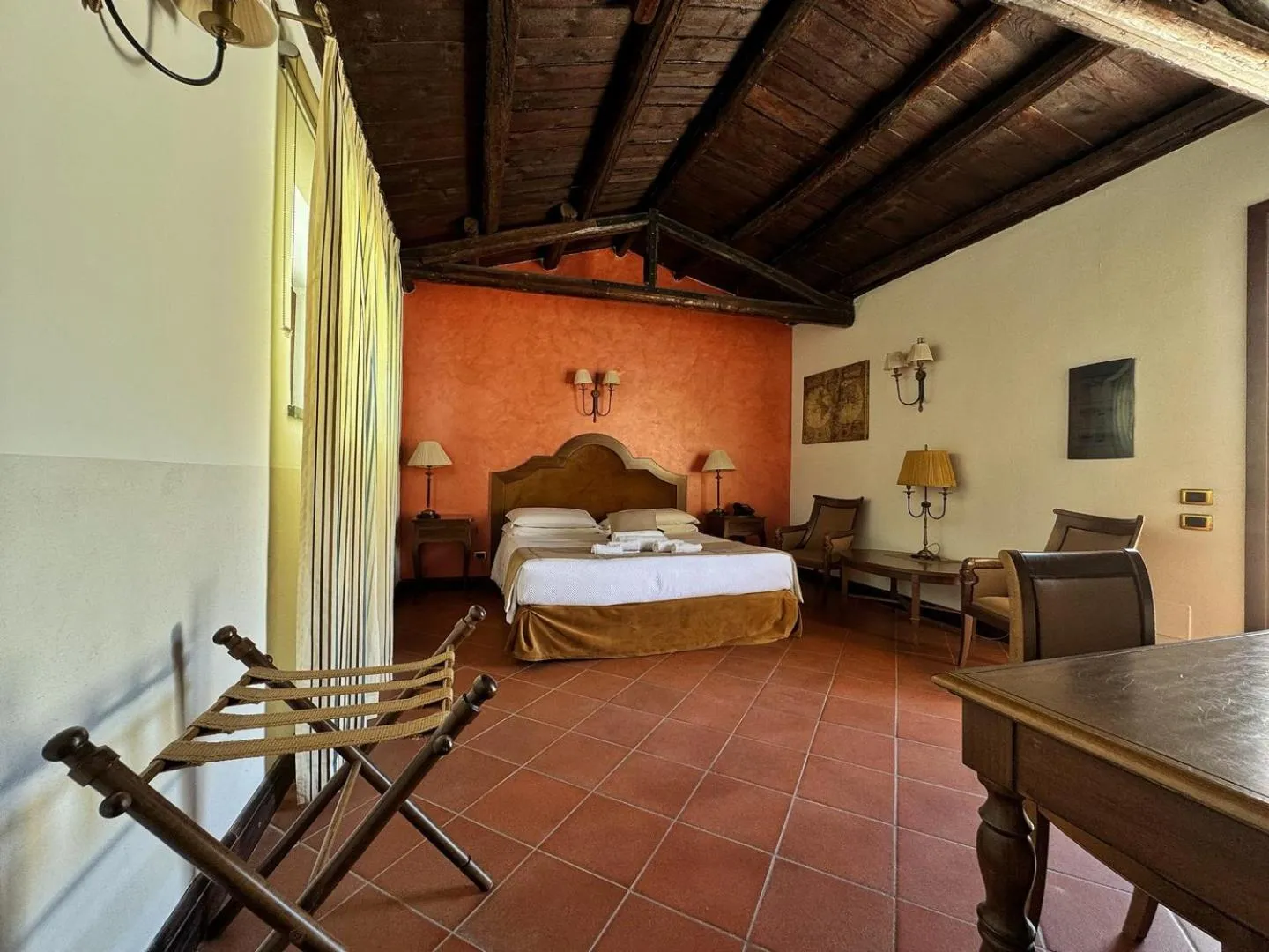 Bed in Villa Lampedusa
