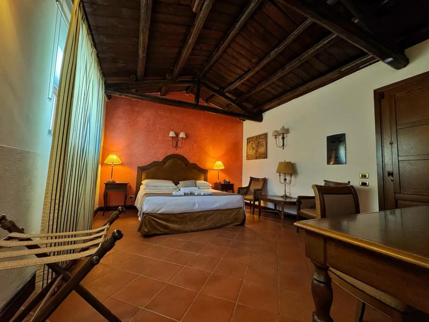 Bed in Villa Lampedusa