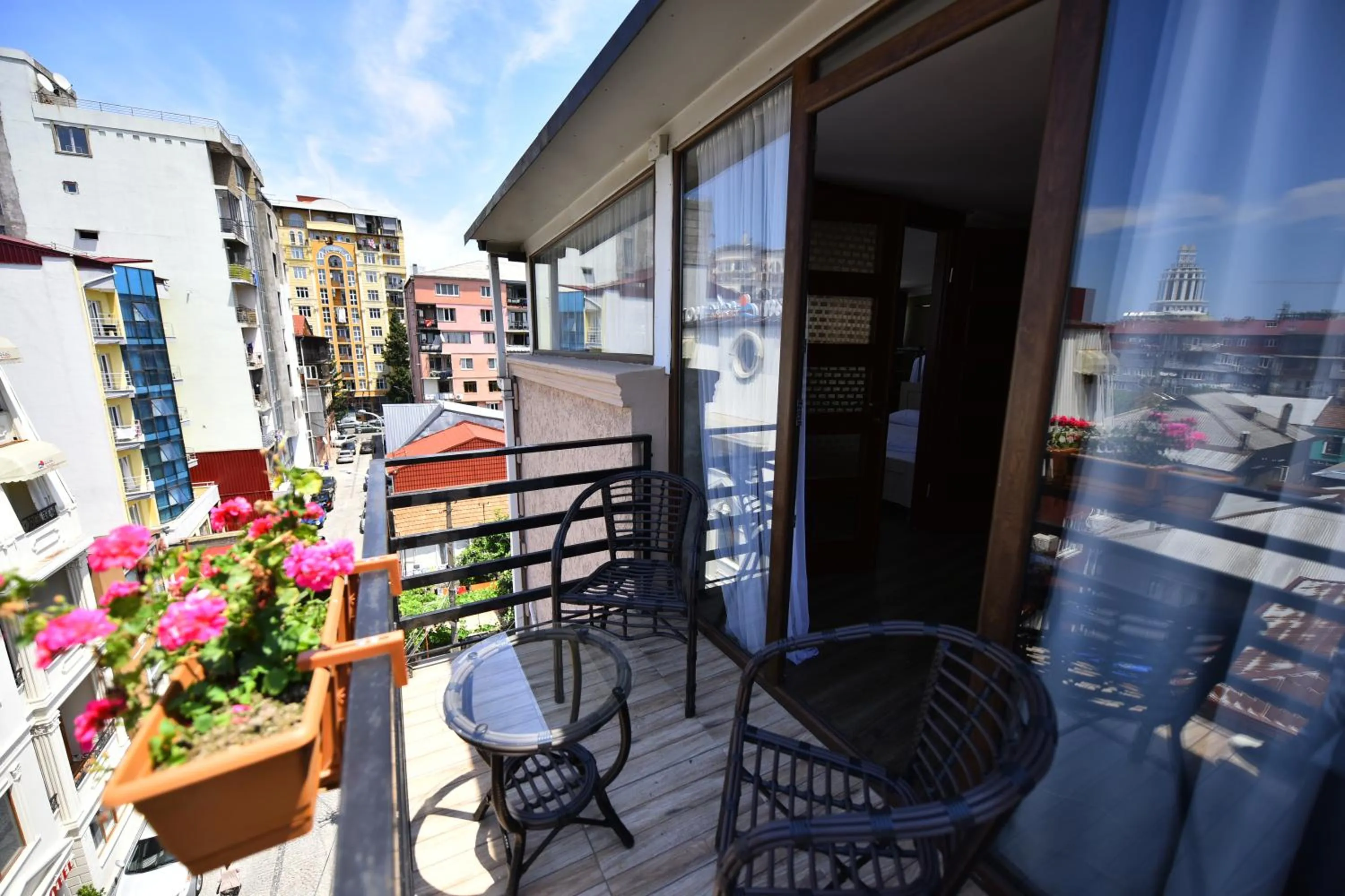 Balcony/Terrace in Hotel Phaliashvili