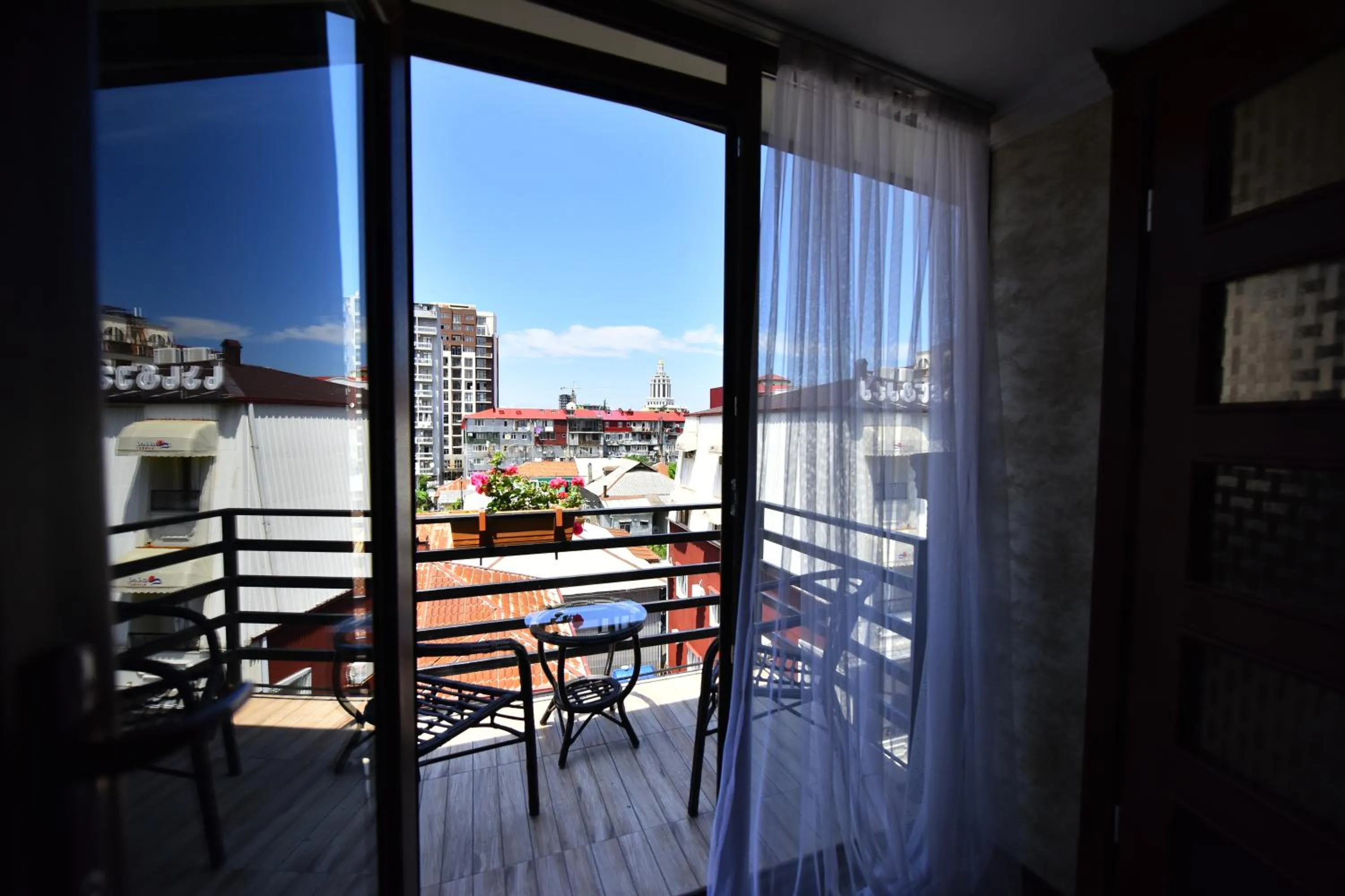 Balcony/Terrace in Hotel Phaliashvili