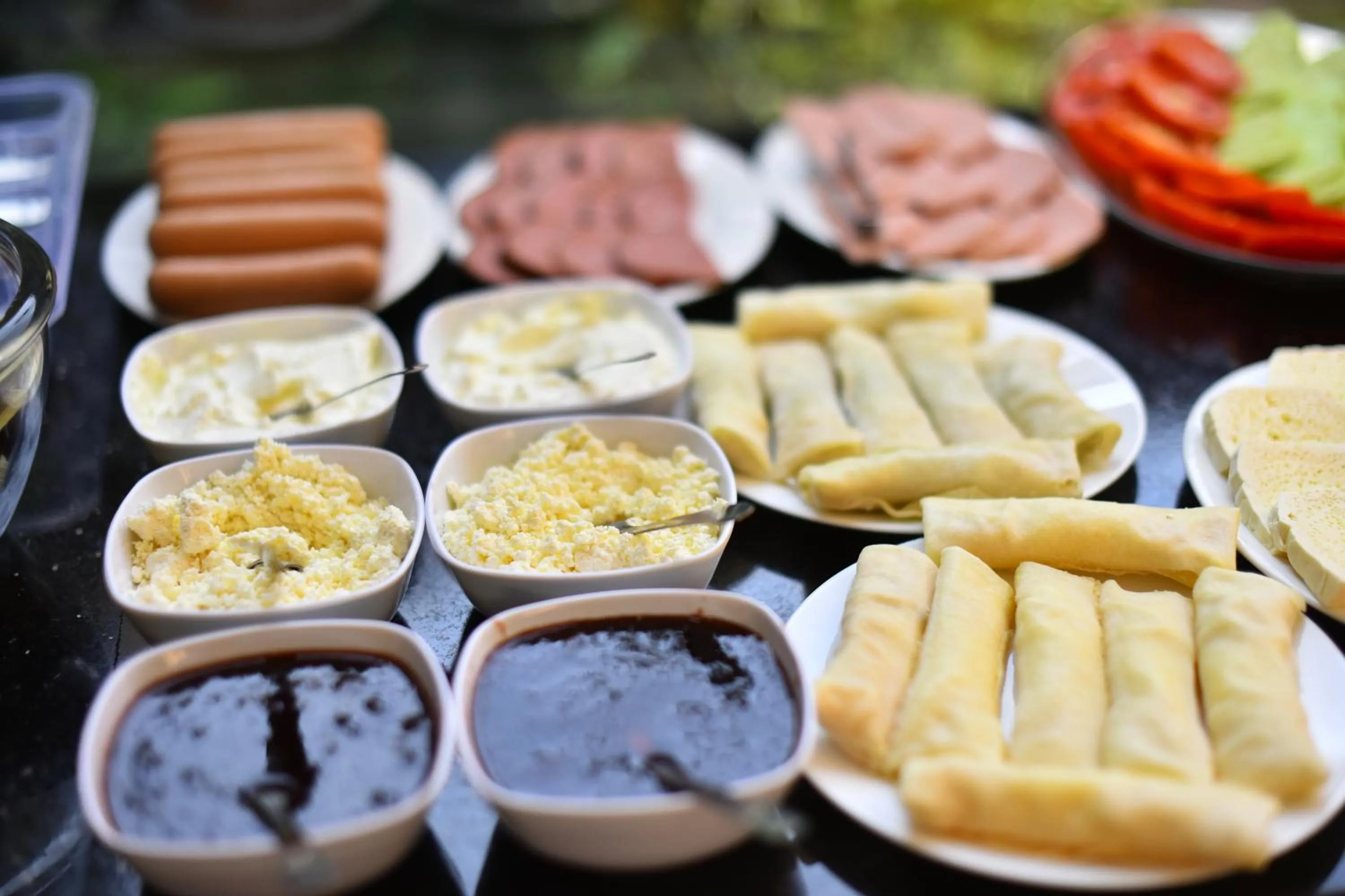 Breakfast in Hotel Phaliashvili