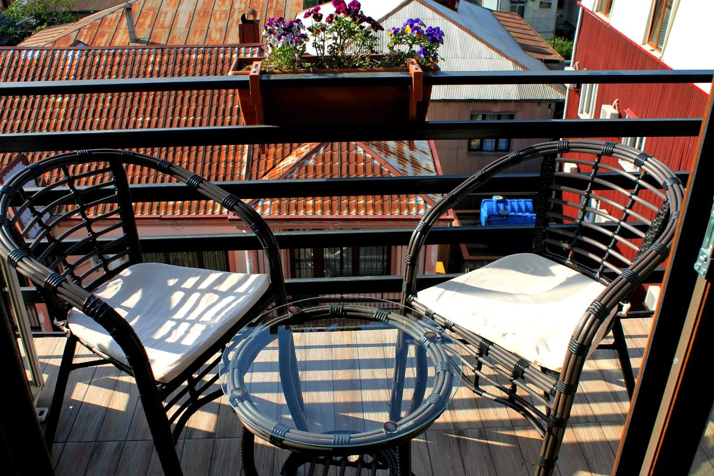 Balcony/Terrace in Hotel Phaliashvili