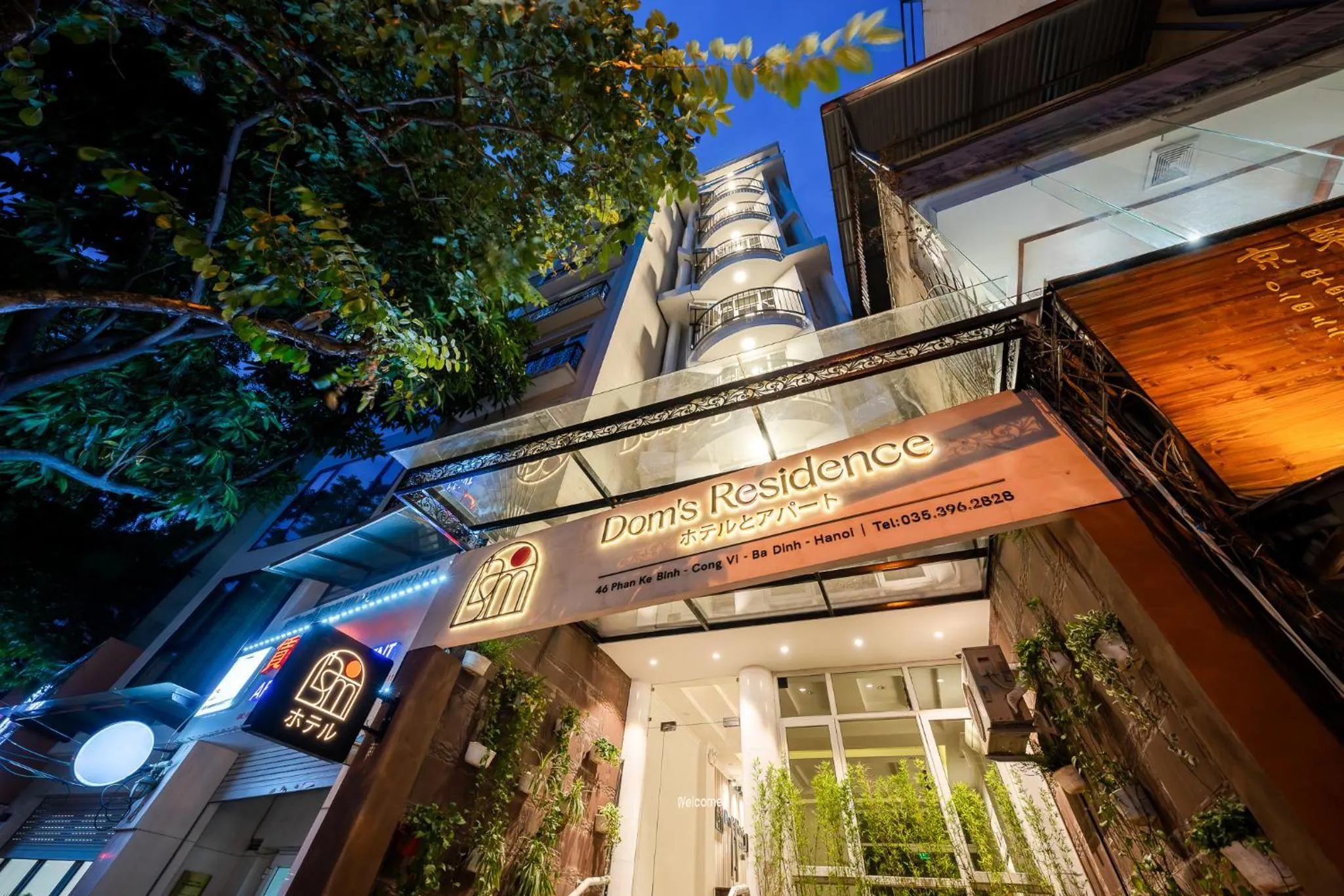 Property building in Dom's Residence Hanoi