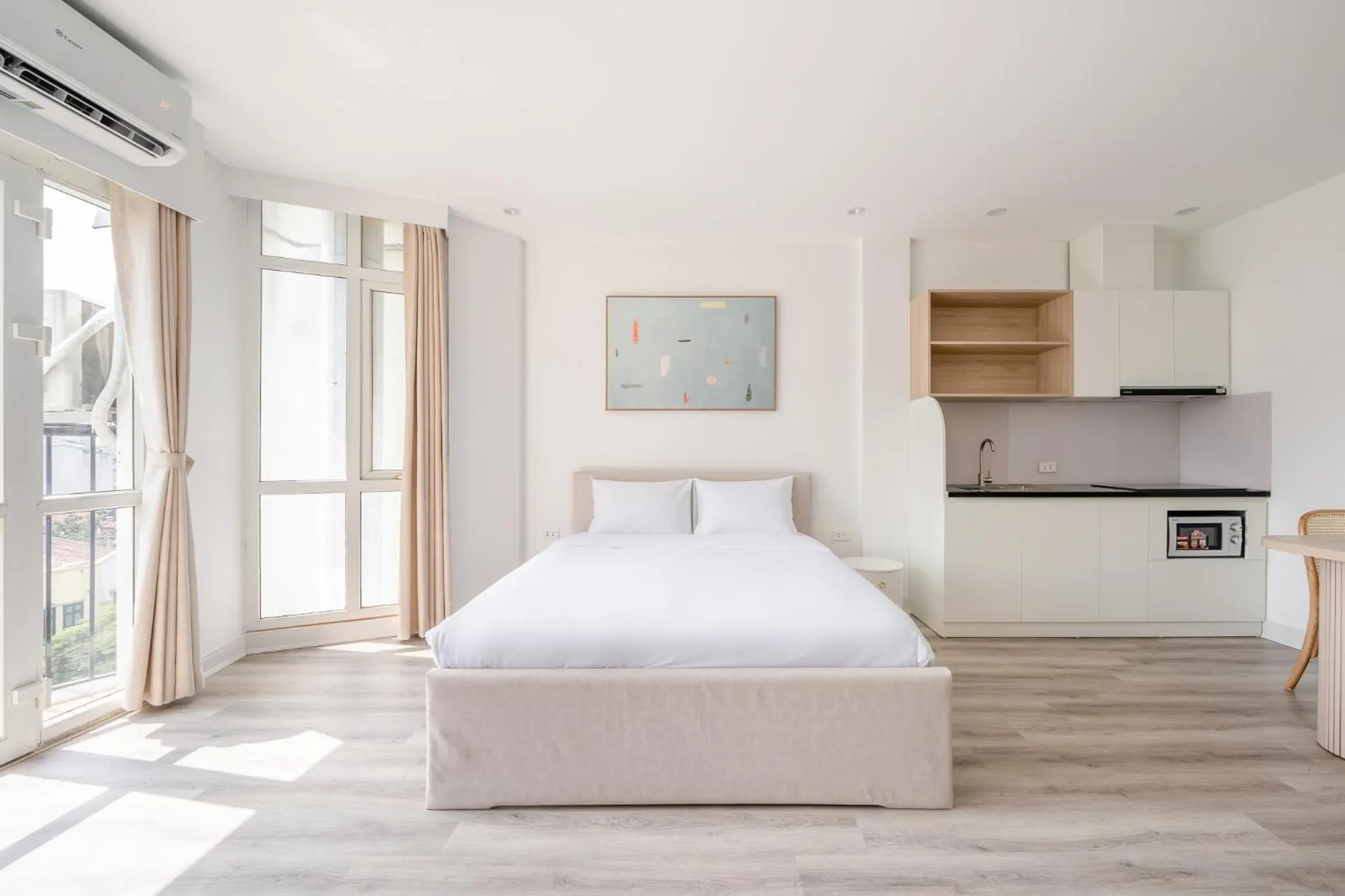 Bed in Dom's Residence Hanoi