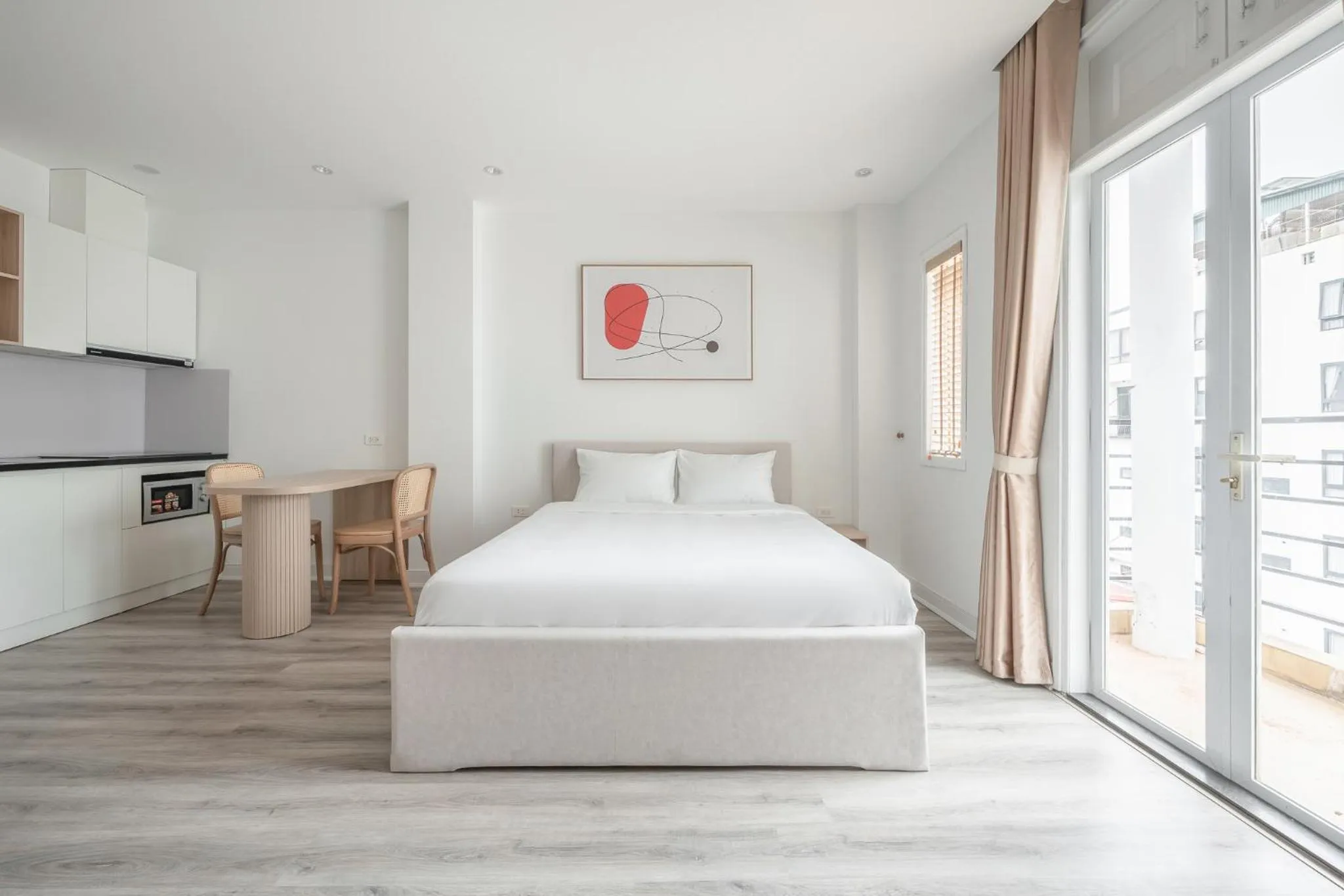 Bed in Dom's Residence Hanoi