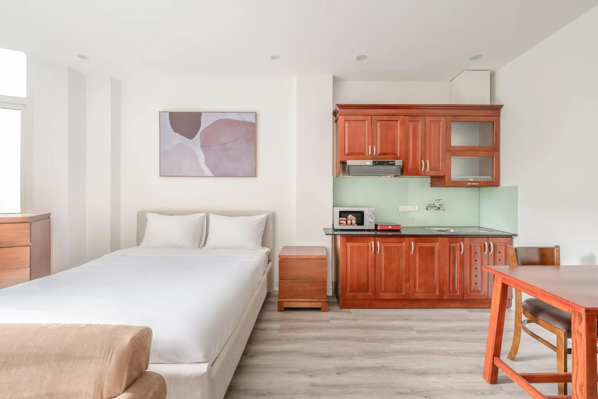 Bed in Dom's Residence Hanoi