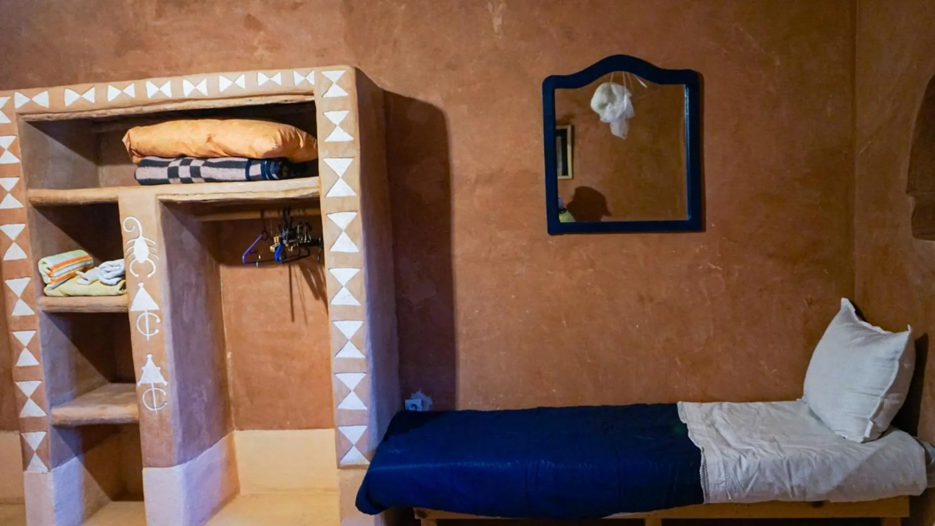 Bed in Kasbah Tigmi El Janoub