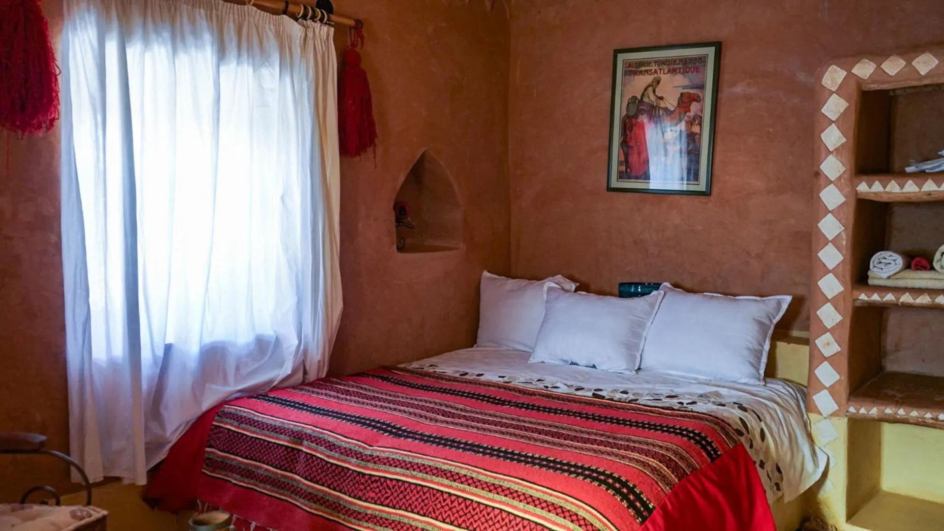 Bed in Kasbah Tigmi El Janoub