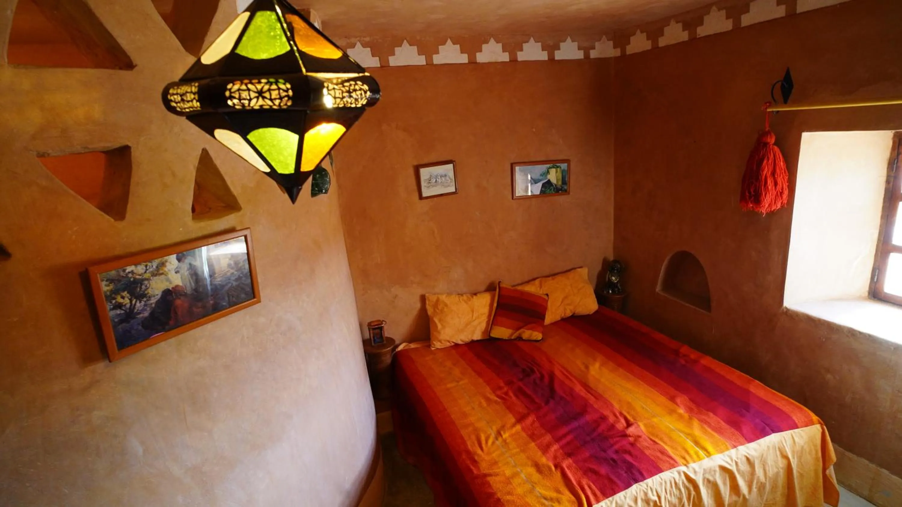 Bed in Kasbah Tigmi El Janoub