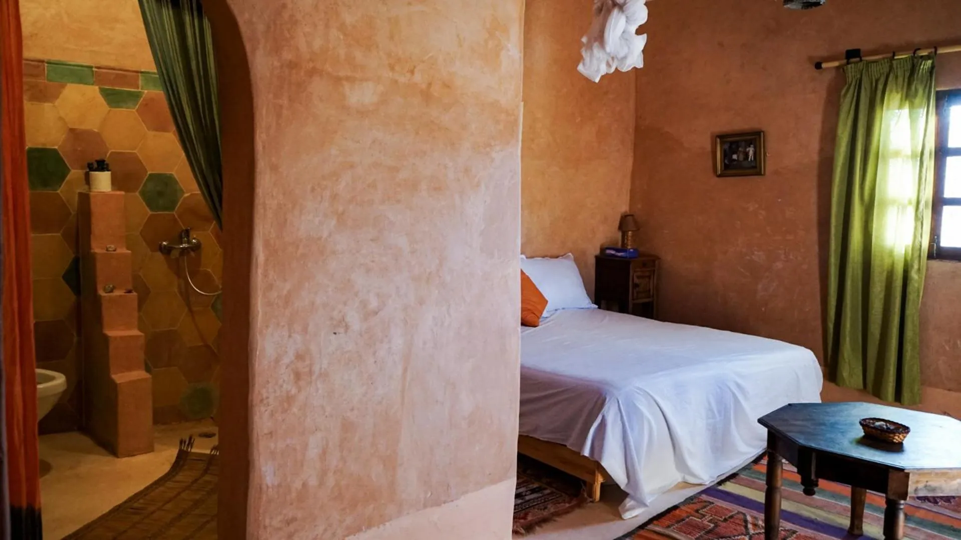 Bed in Kasbah Tigmi El Janoub