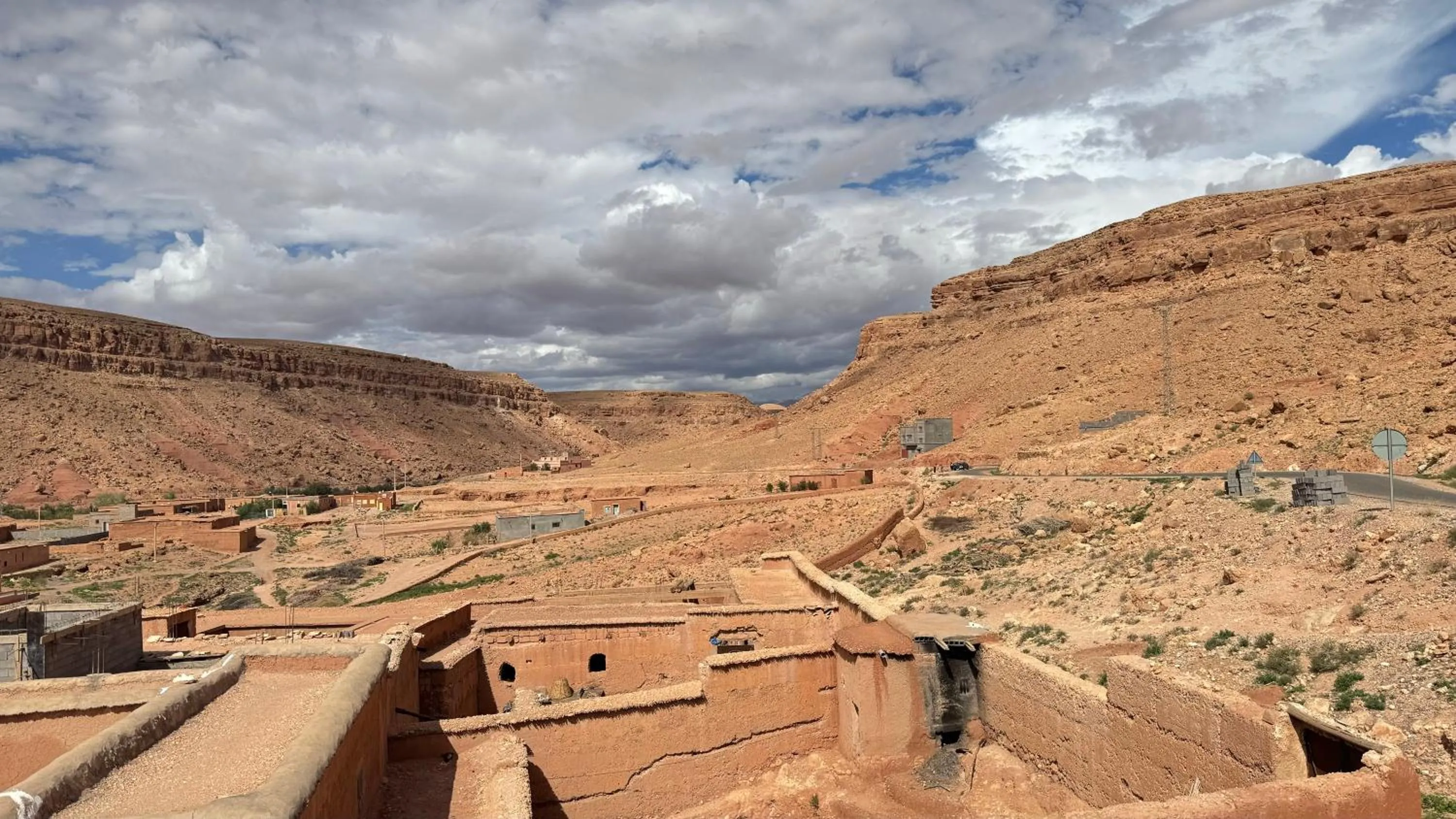 Balcony/Terrace in Kasbah Tigmi El Janoub