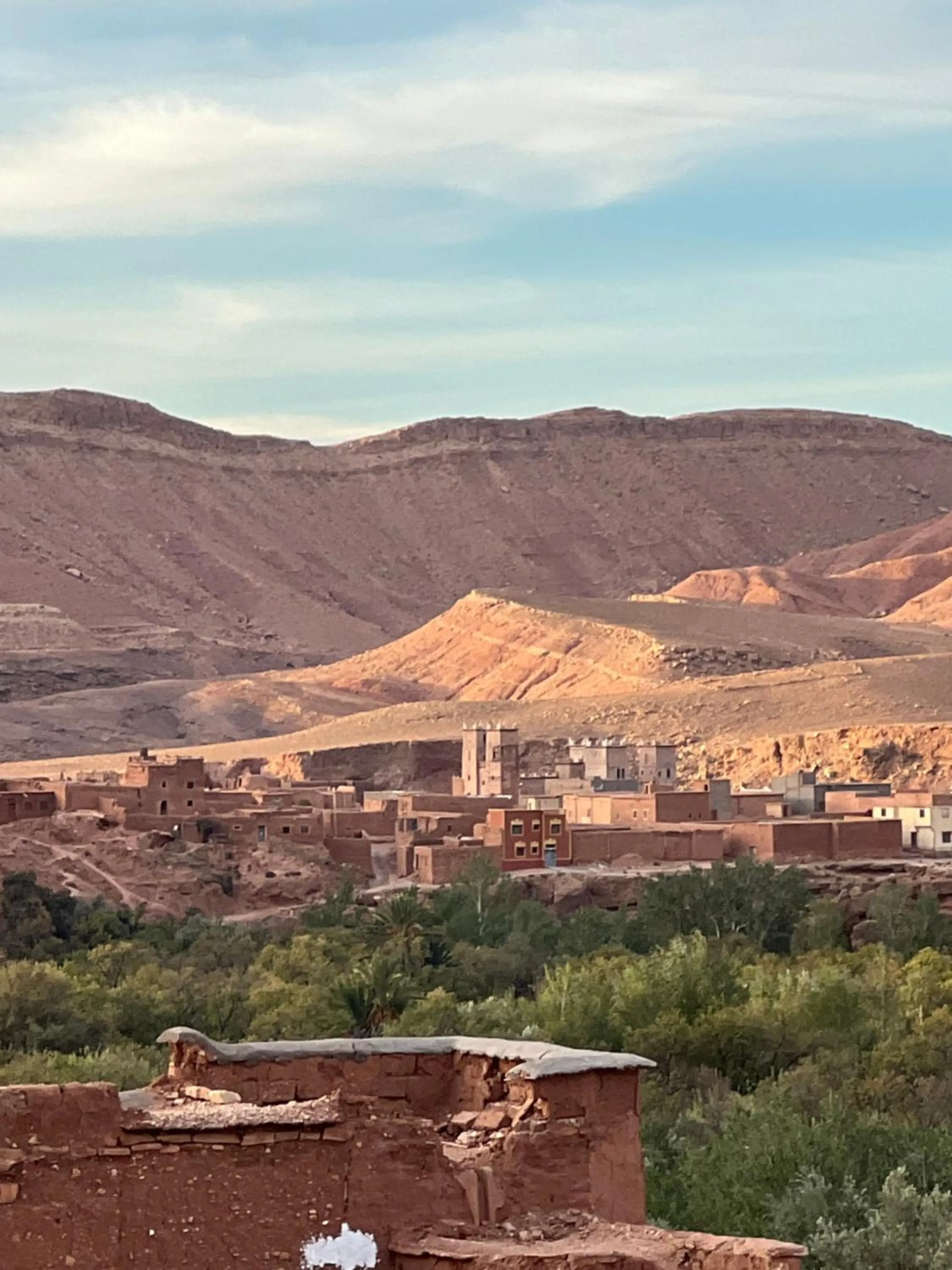 Balcony/Terrace in Kasbah Tigmi El Janoub