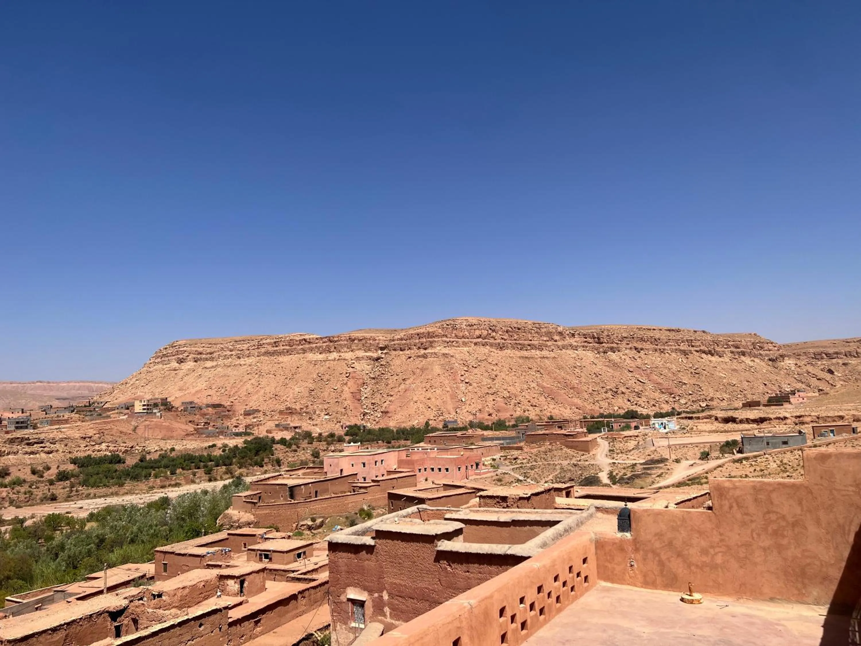 Balcony/Terrace in Kasbah Tigmi El Janoub
