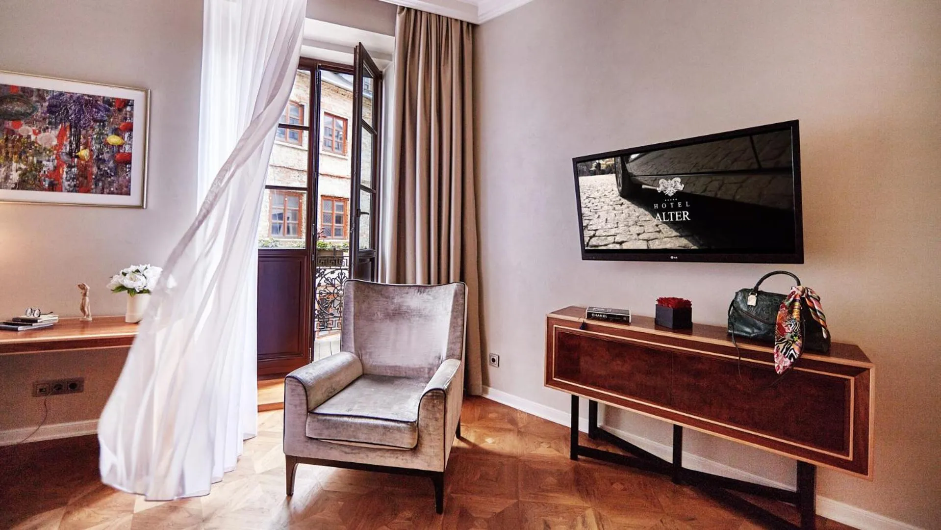 Seating area in Hotel Alter