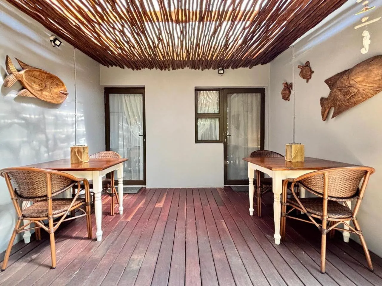Patio in Leopard Corner Lodge