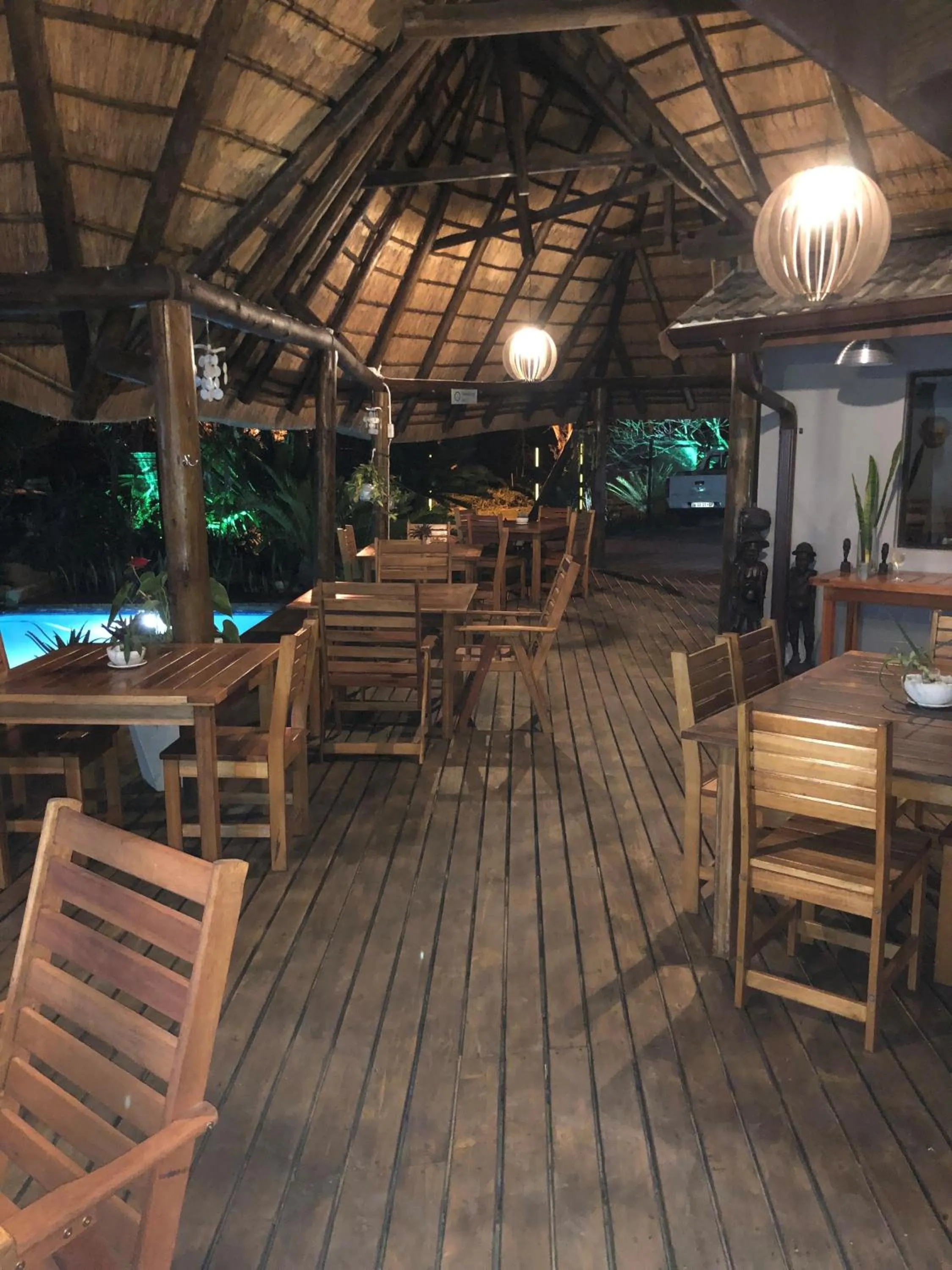 Patio in Leopard Corner Lodge