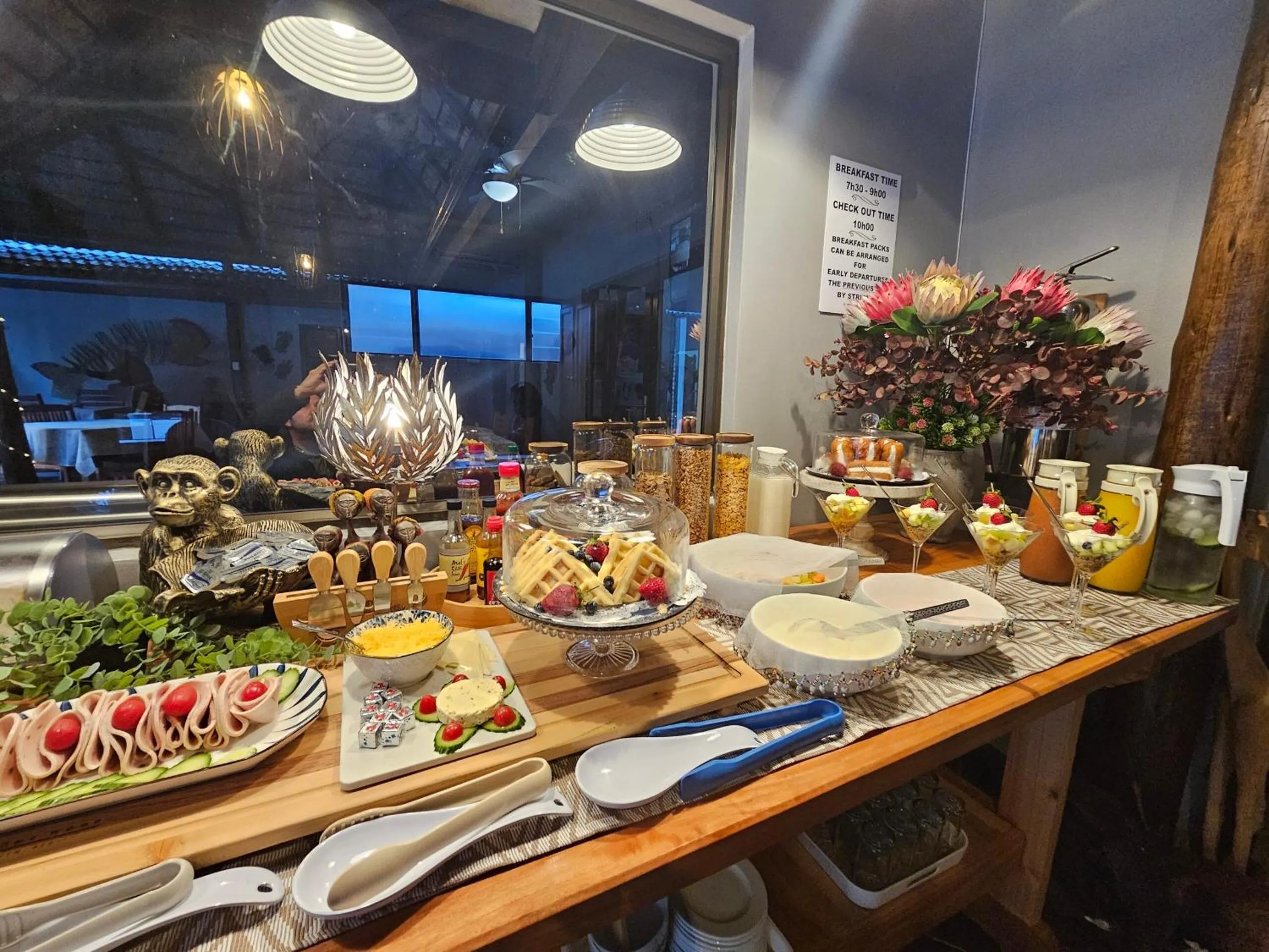 Food and drinks in Leopard Corner Lodge