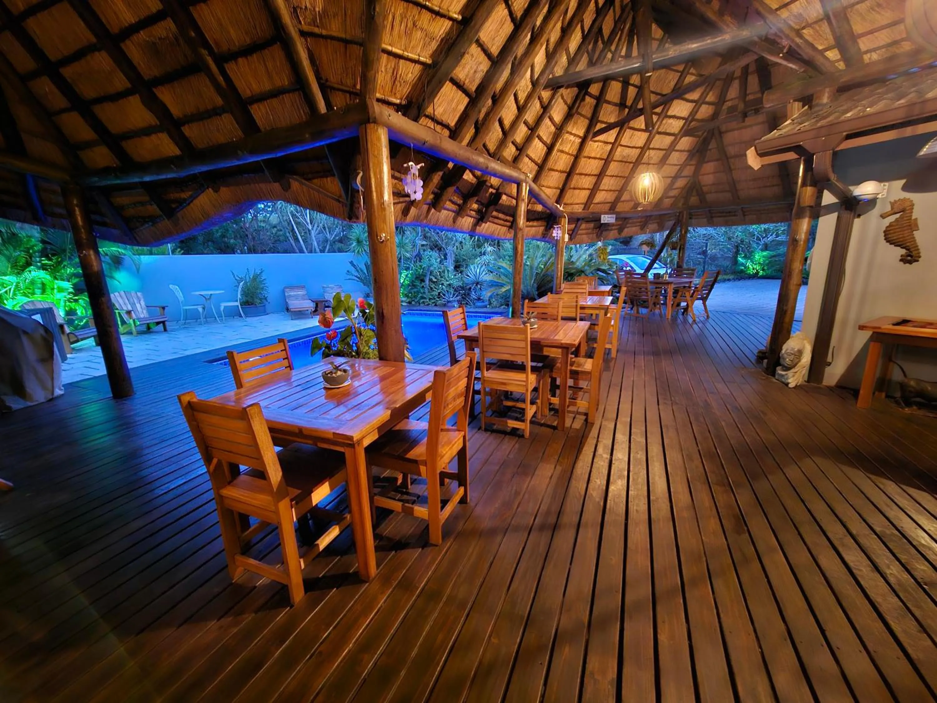 Patio in Leopard Corner Lodge
