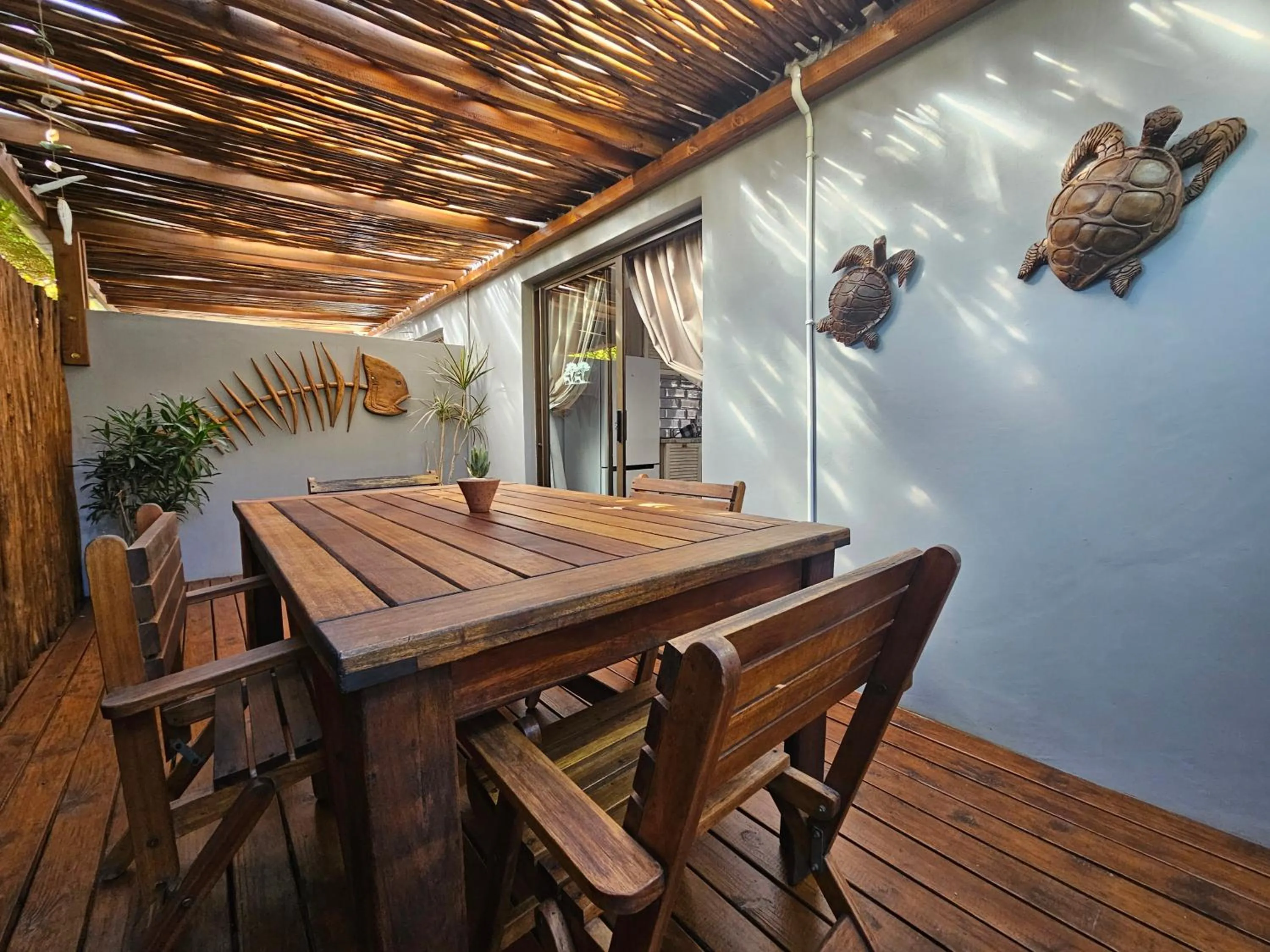 Patio in Leopard Corner Lodge