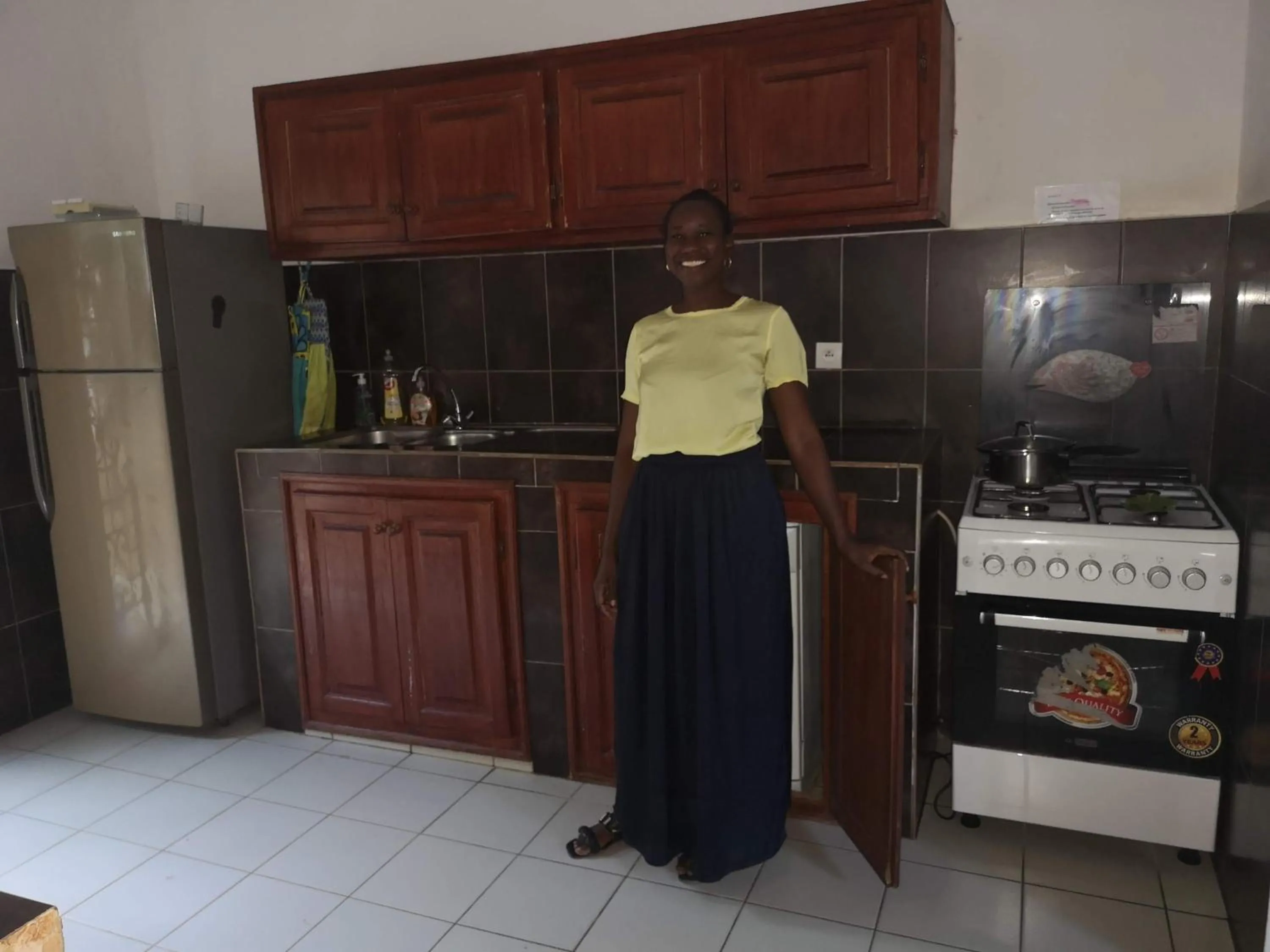 Kitchen or kitchenette in Keur Baboune