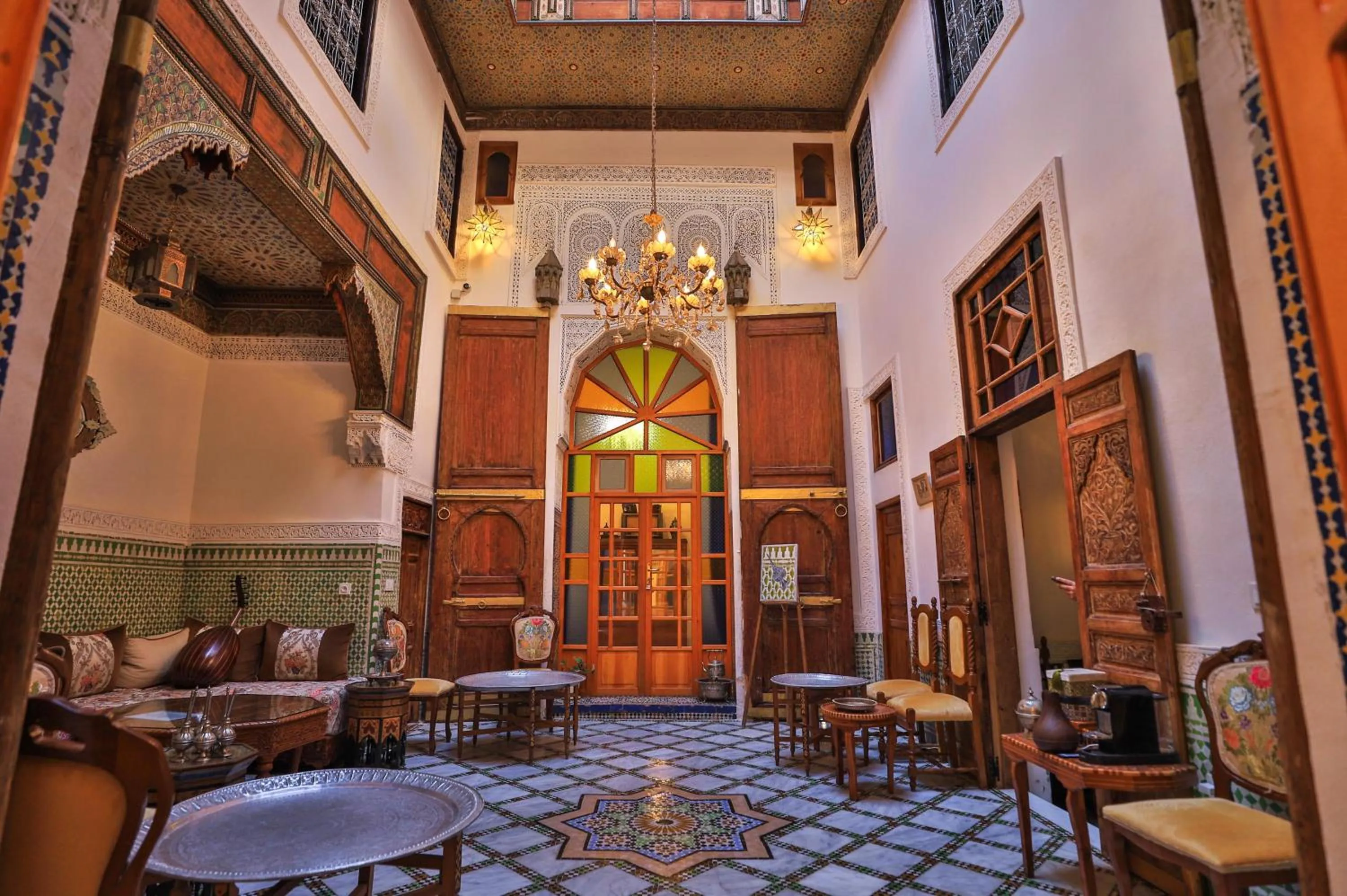 Restaurant/places to eat in Dar Usham Fes Luxury Guest House