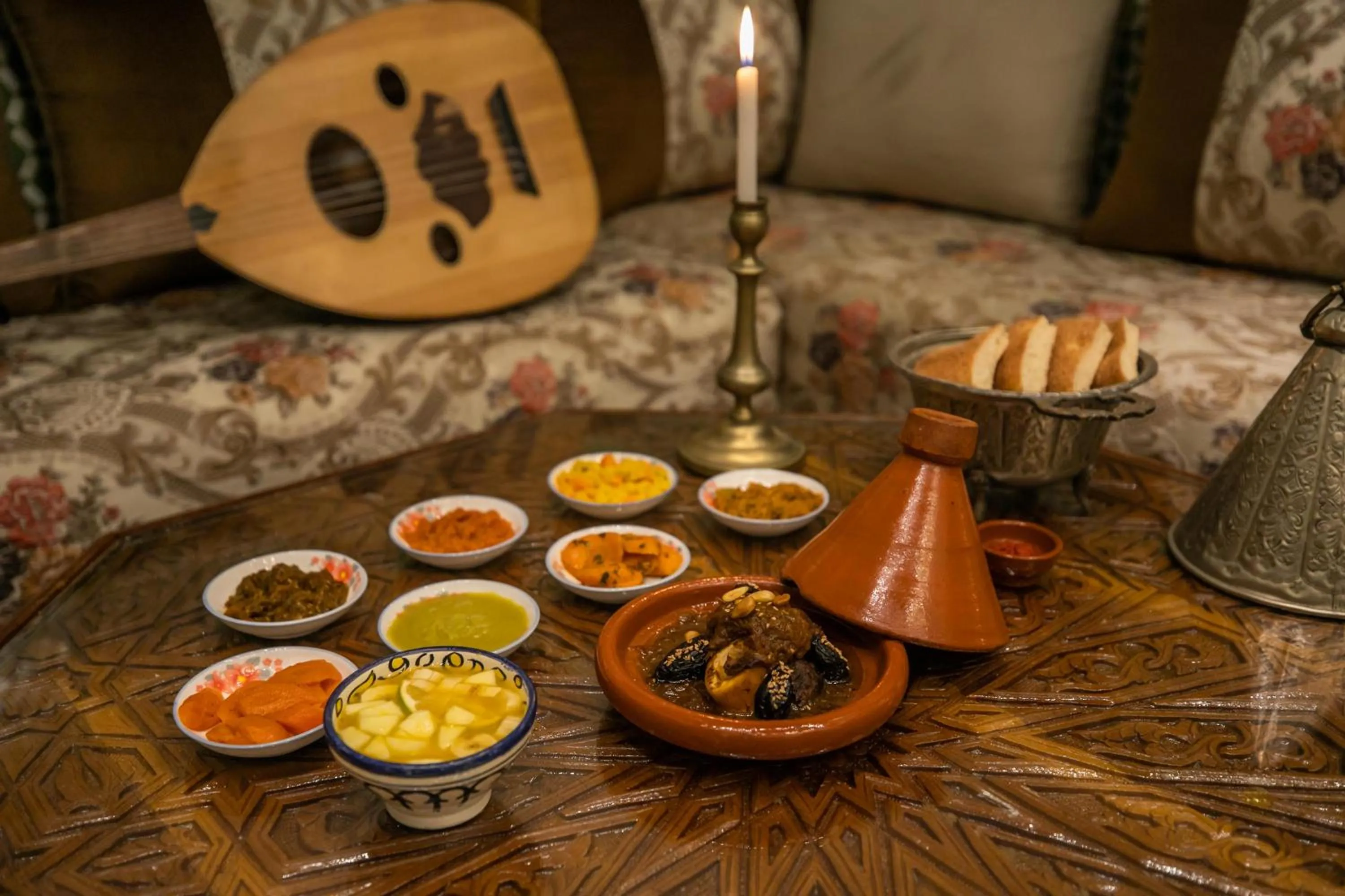 Food and drinks in Dar Usham Fes Luxury Guest House