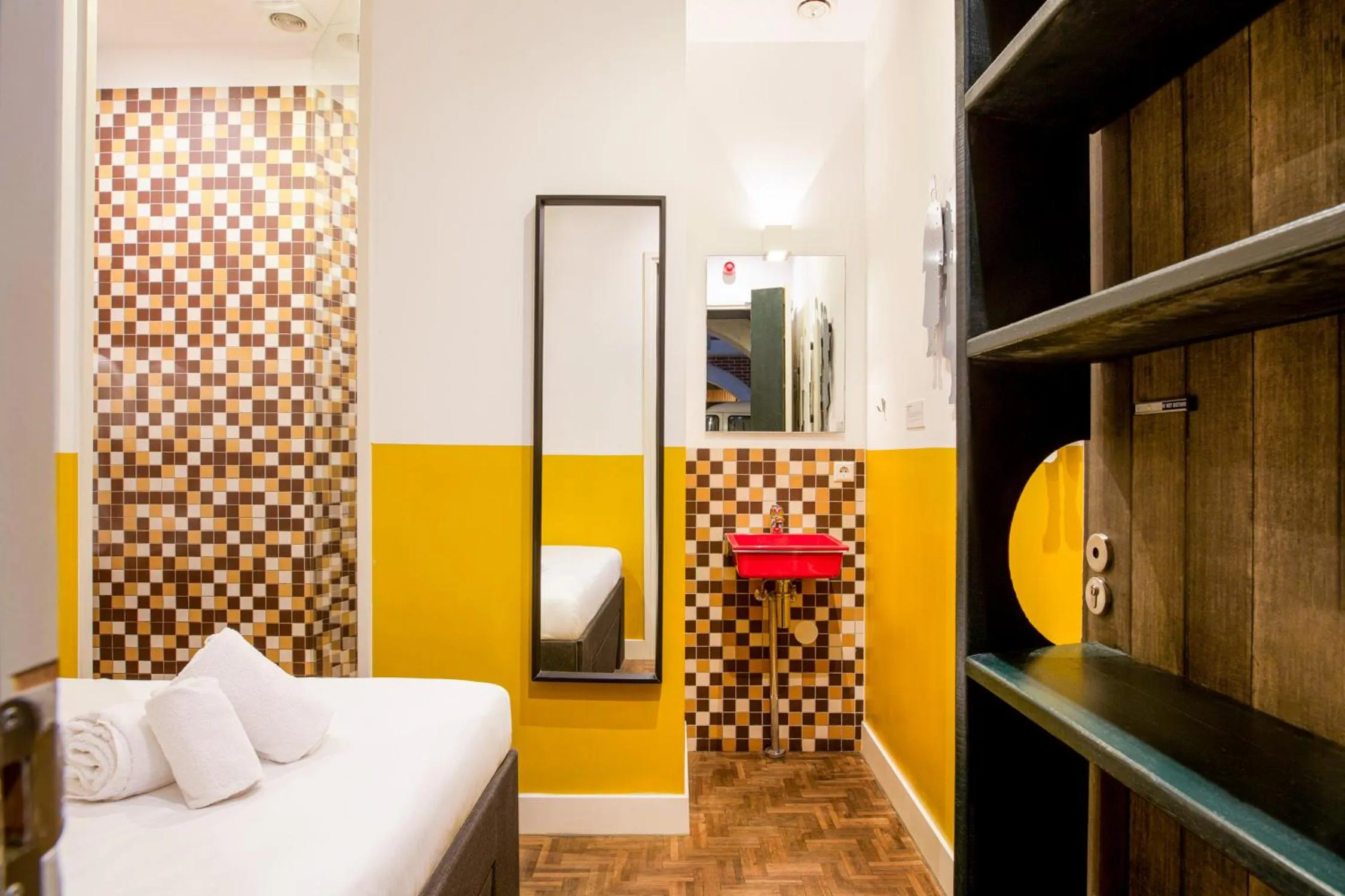 Bed in Hotel Not Hotel Amsterdam