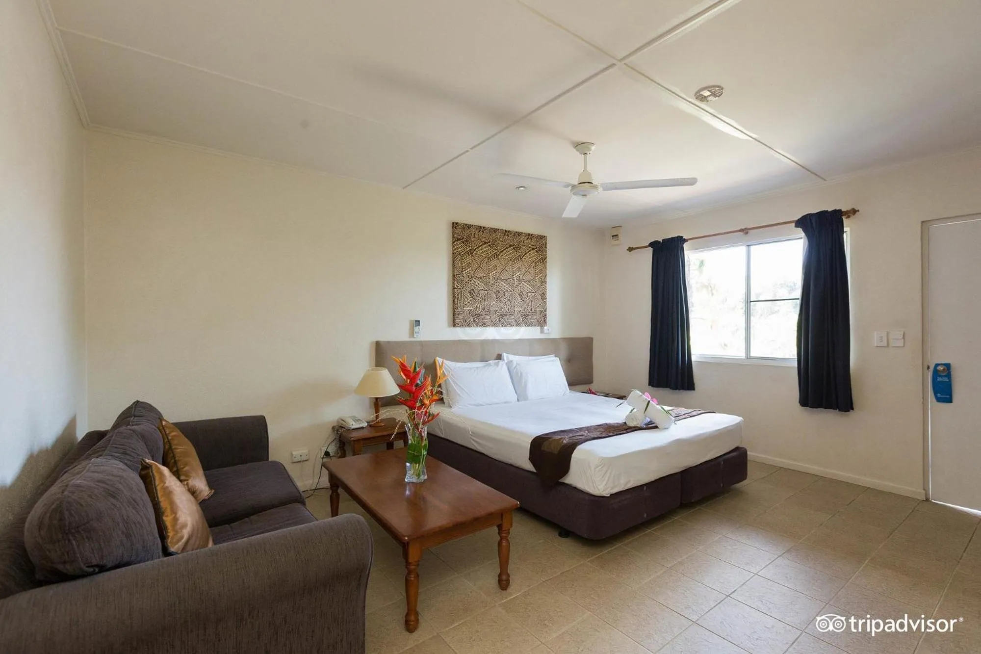 Bed in Coconut Palms Resort & Diamond Casino