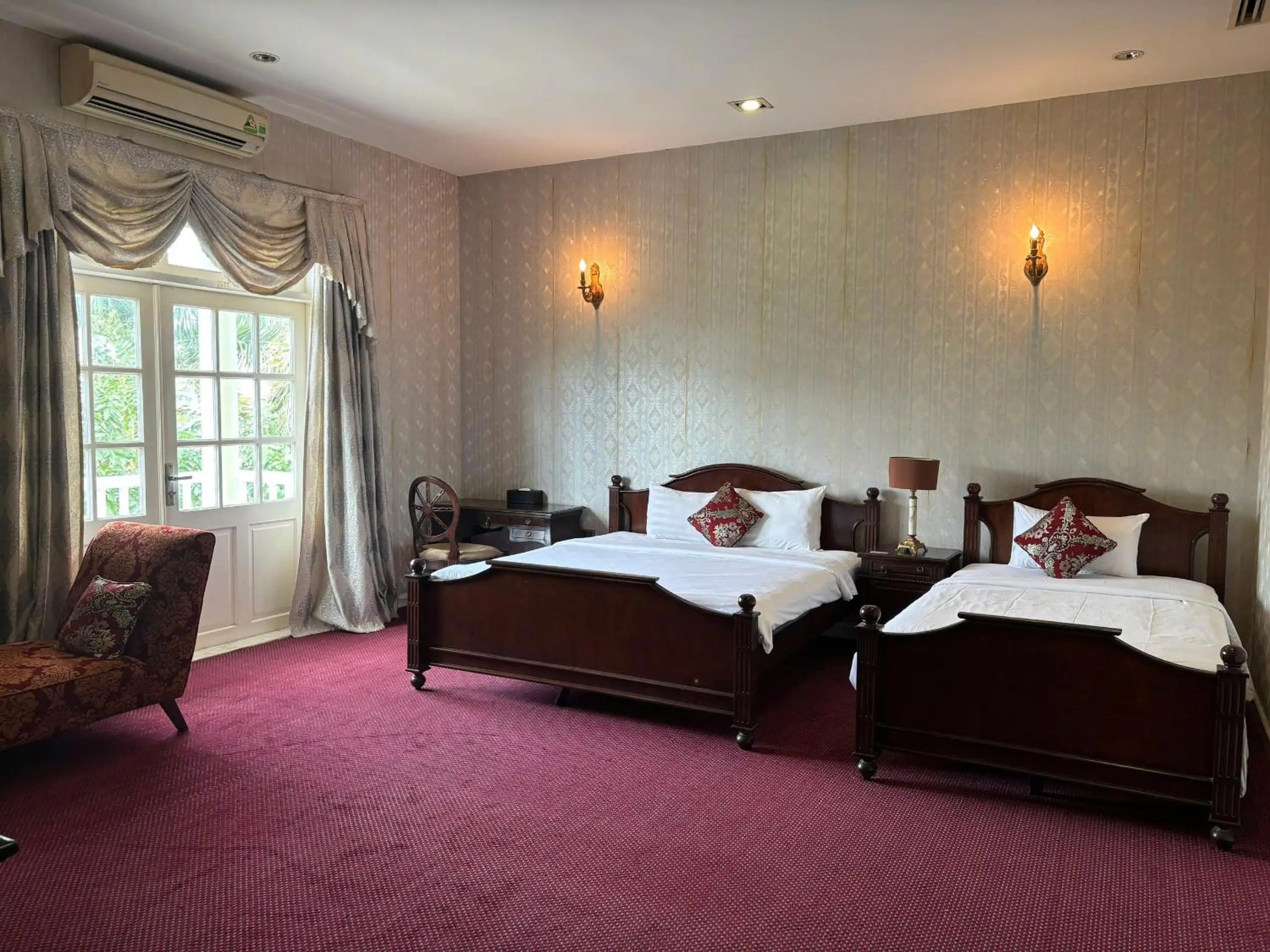 Bedroom, Bed in Hidden Mansions Saigon Resort