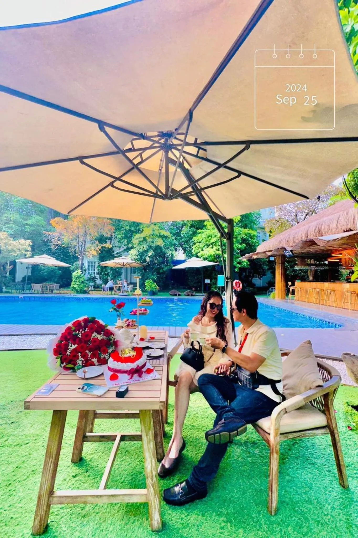 Food and drinks in Hidden Mansions Saigon Resort